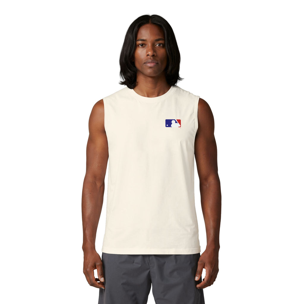 Baseball Logo Muscle Tank  MLB Inspired Sleeveless Tee