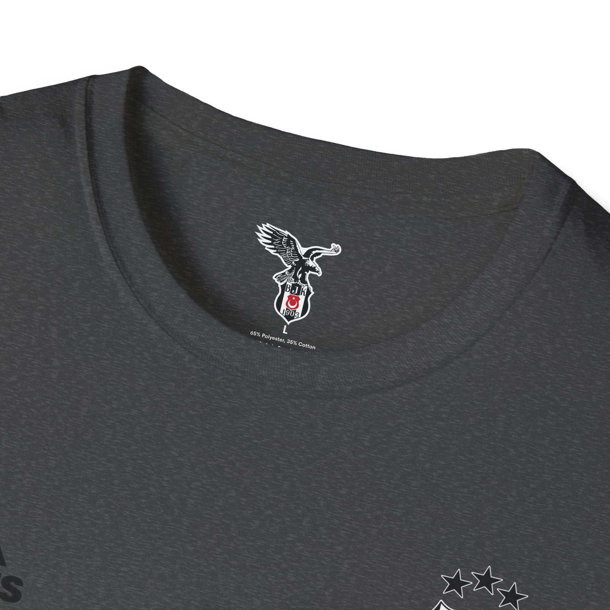 Besiktas Eagle T-Shirt  Football Club Crest Tee soccer jersey