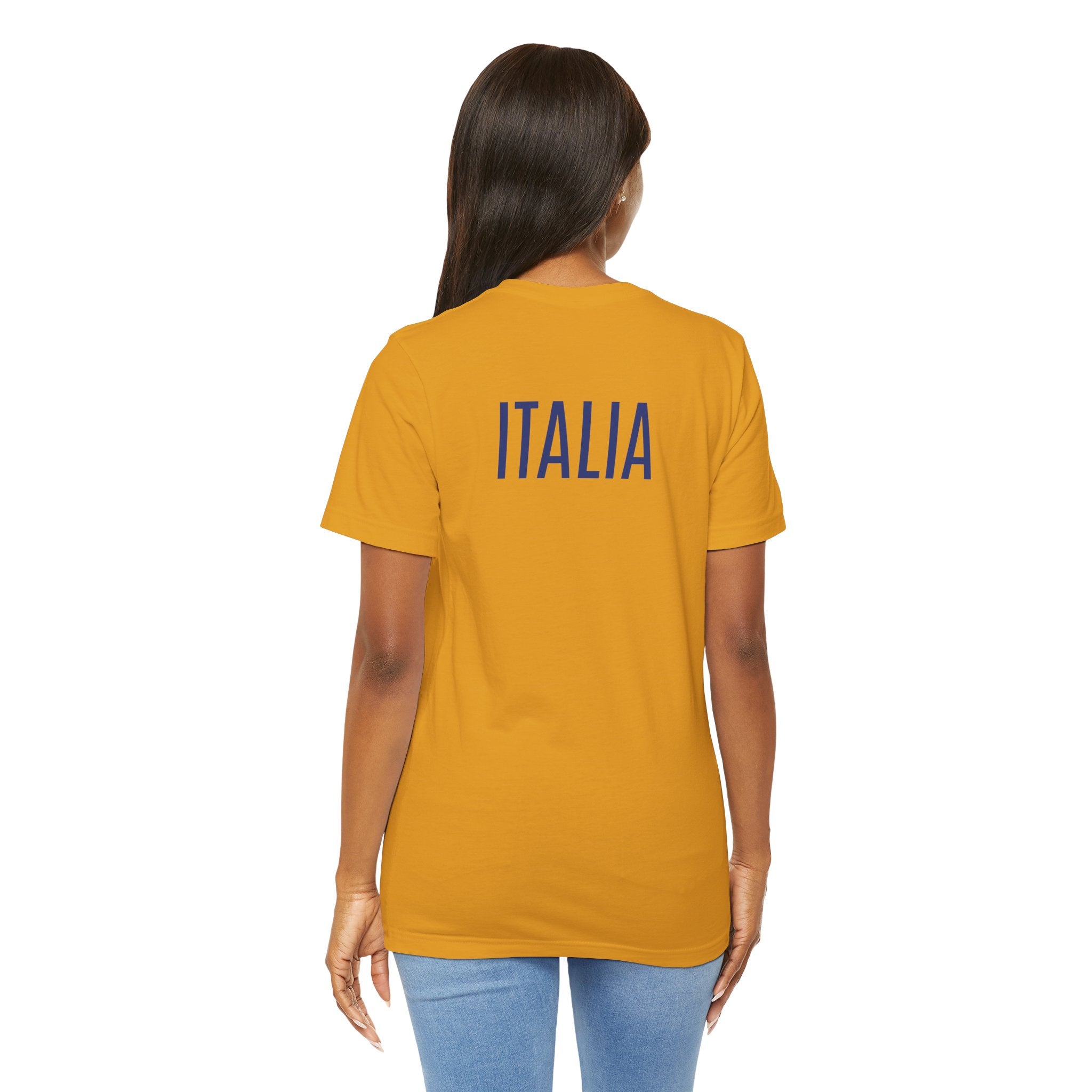 Italy Crest Tee  Italian Flag Shield T-Shirt