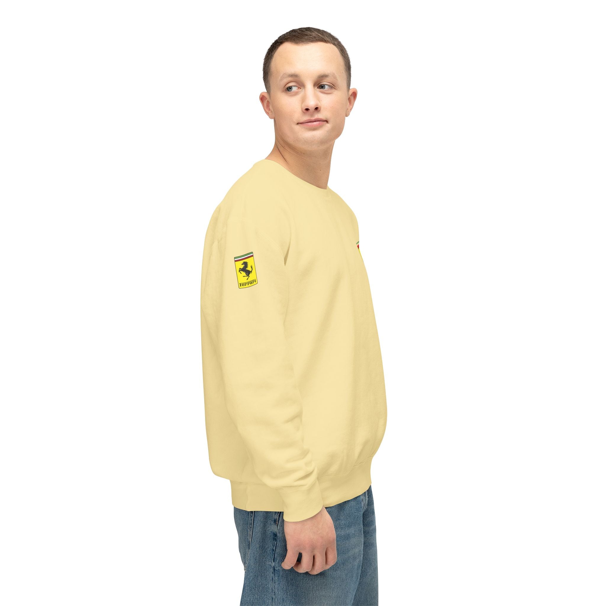 Ferrari Logo Crewneck Sweatshirt