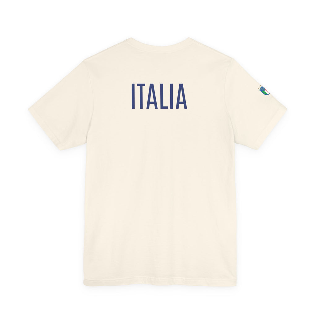 Italy Crest Tee  Italian Flag Shield T-Shirt