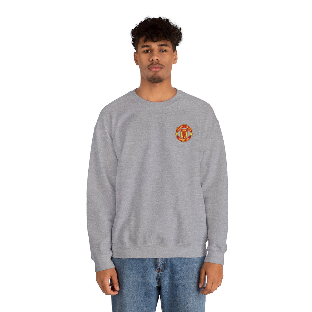 Crewneck Sweatshirt — Manchester United FC Logo Pullover