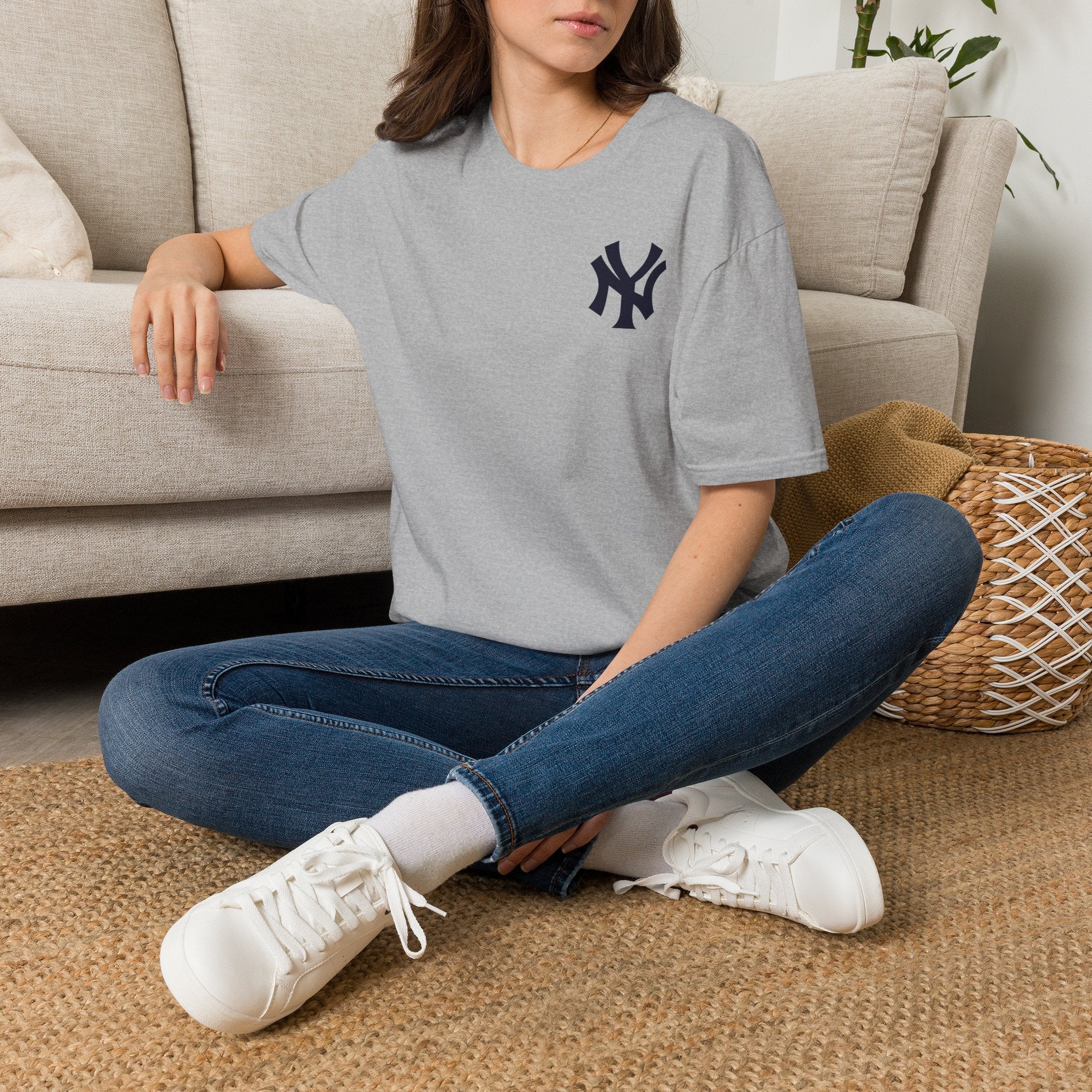NY Logo T-Shirt | Minimal Baseball Graphic Tee