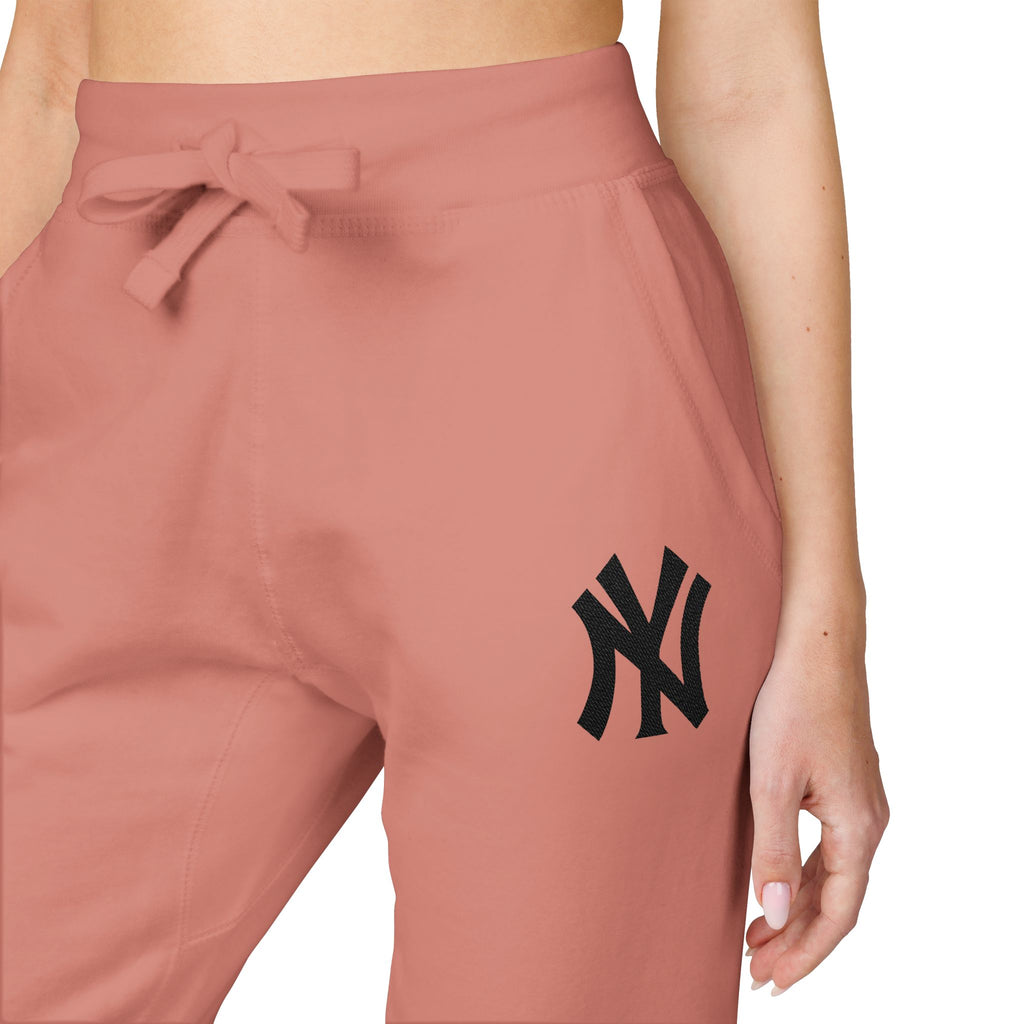 Embroidered Logo Fleece Sweatpants Cozy Everyday Joggers