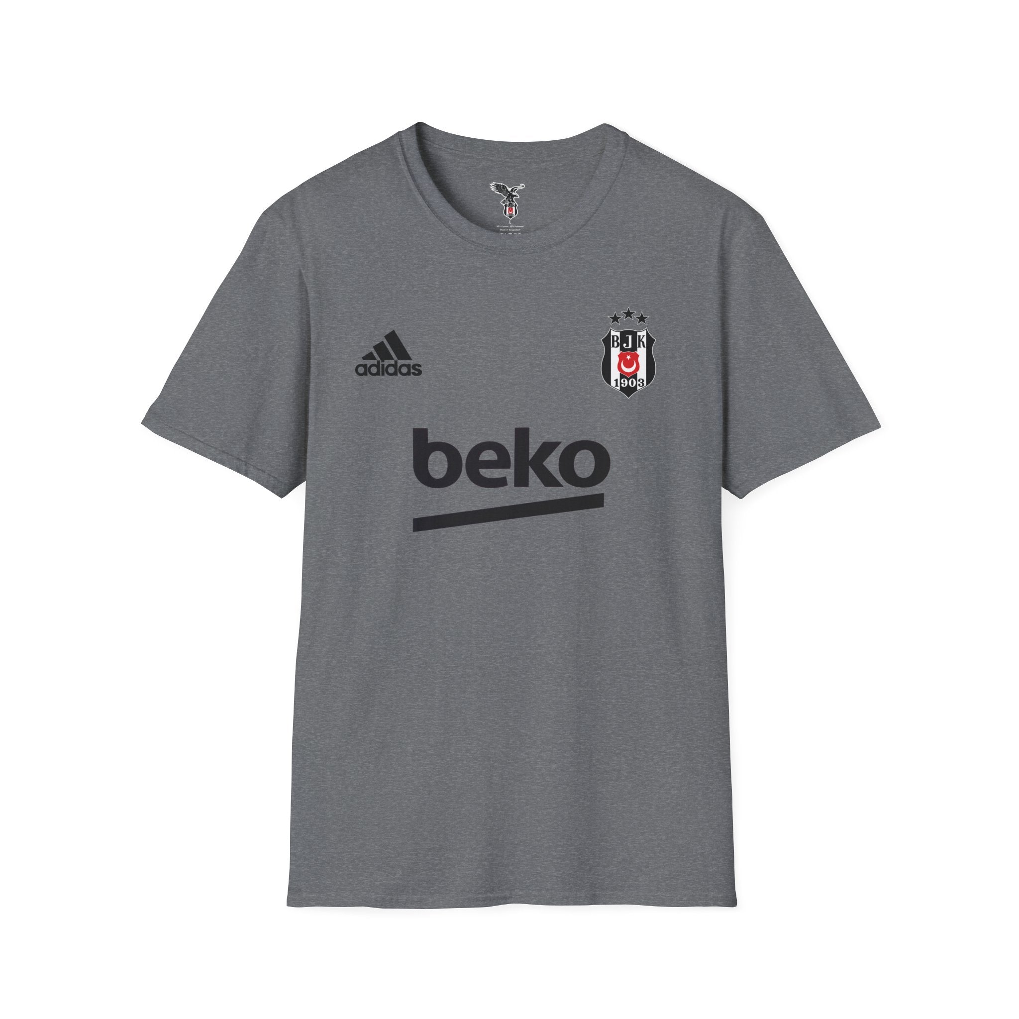 Besiktas Eagle T-Shirt  Football Club Crest Tee soccer jersey
