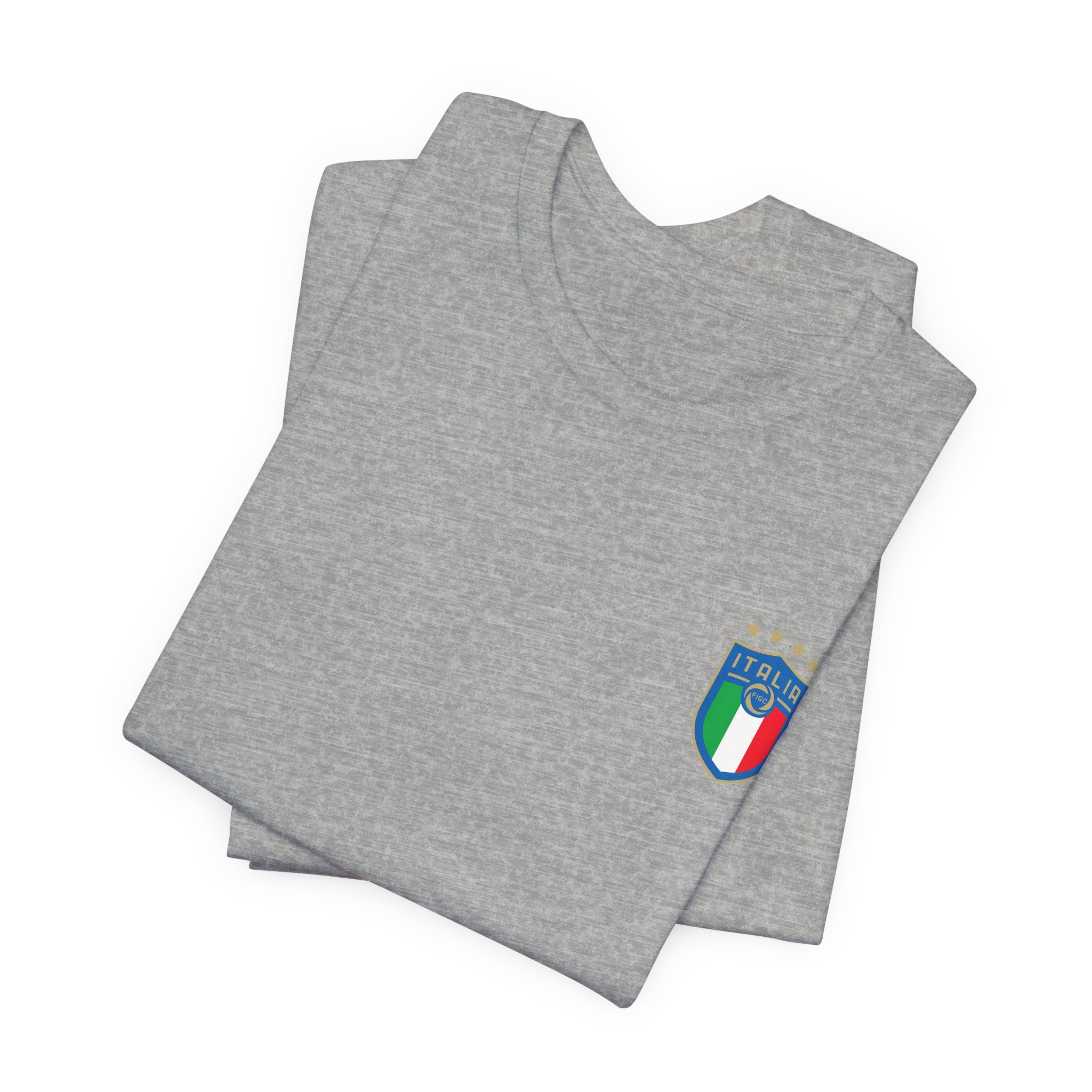 Italy Crest Tee  Italian Flag Shield T-Shirt