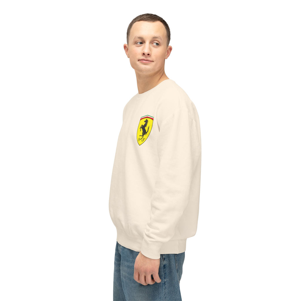 Ferrari Logo Crewneck Sweatshirt