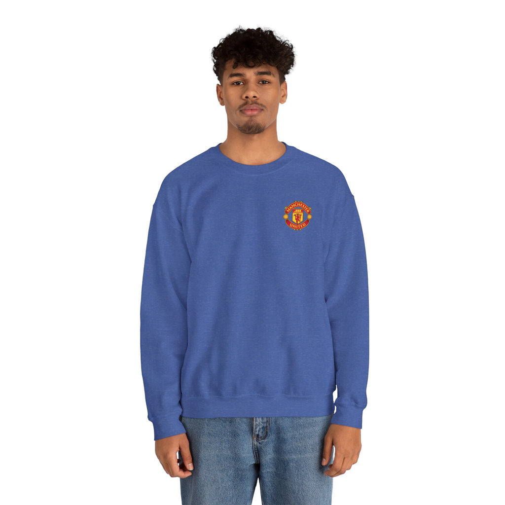 Crewneck Sweatshirt — Manchester United FC Logo Pullover