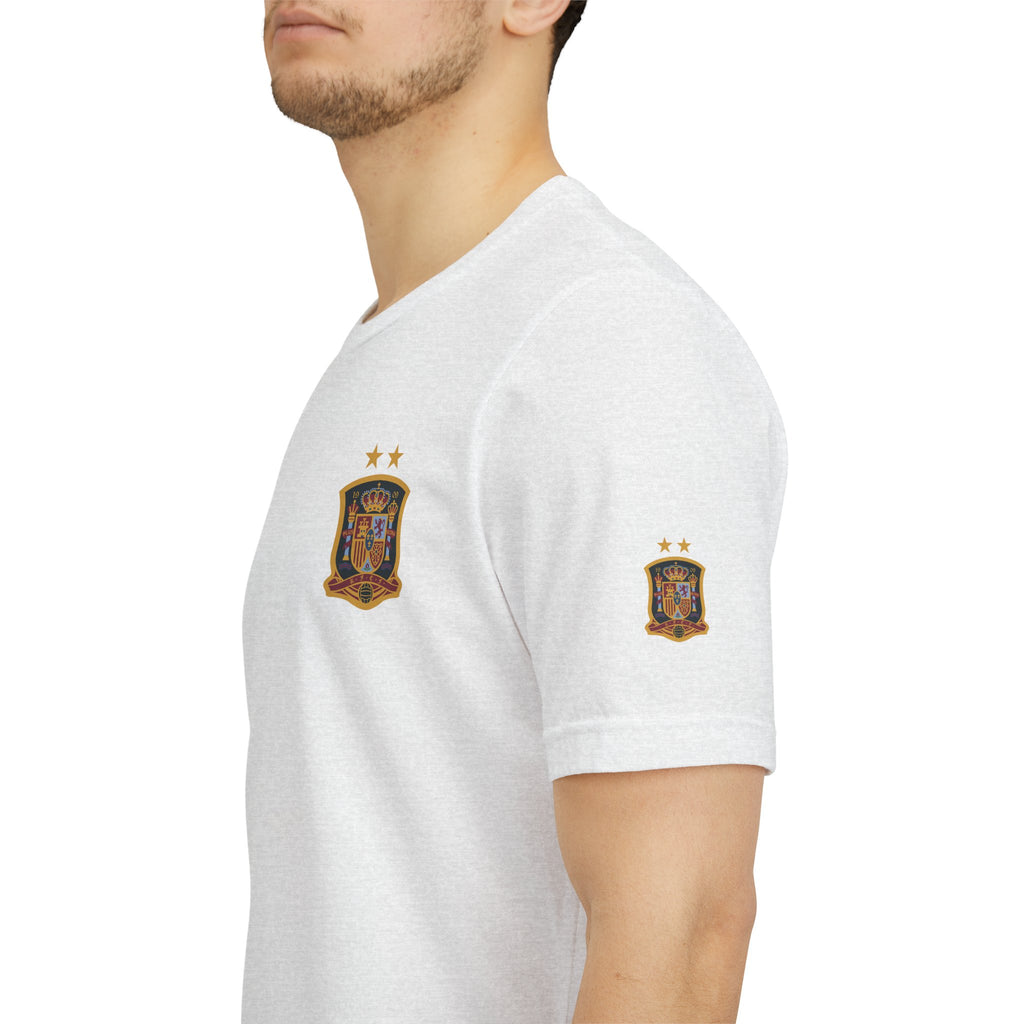 Spain Pride Unisex T-Shirt, Casual Wear, Spain Tee, Travel Souvenir, Sports Fan Gear, Spain Gifts, Cool Summer Shirt