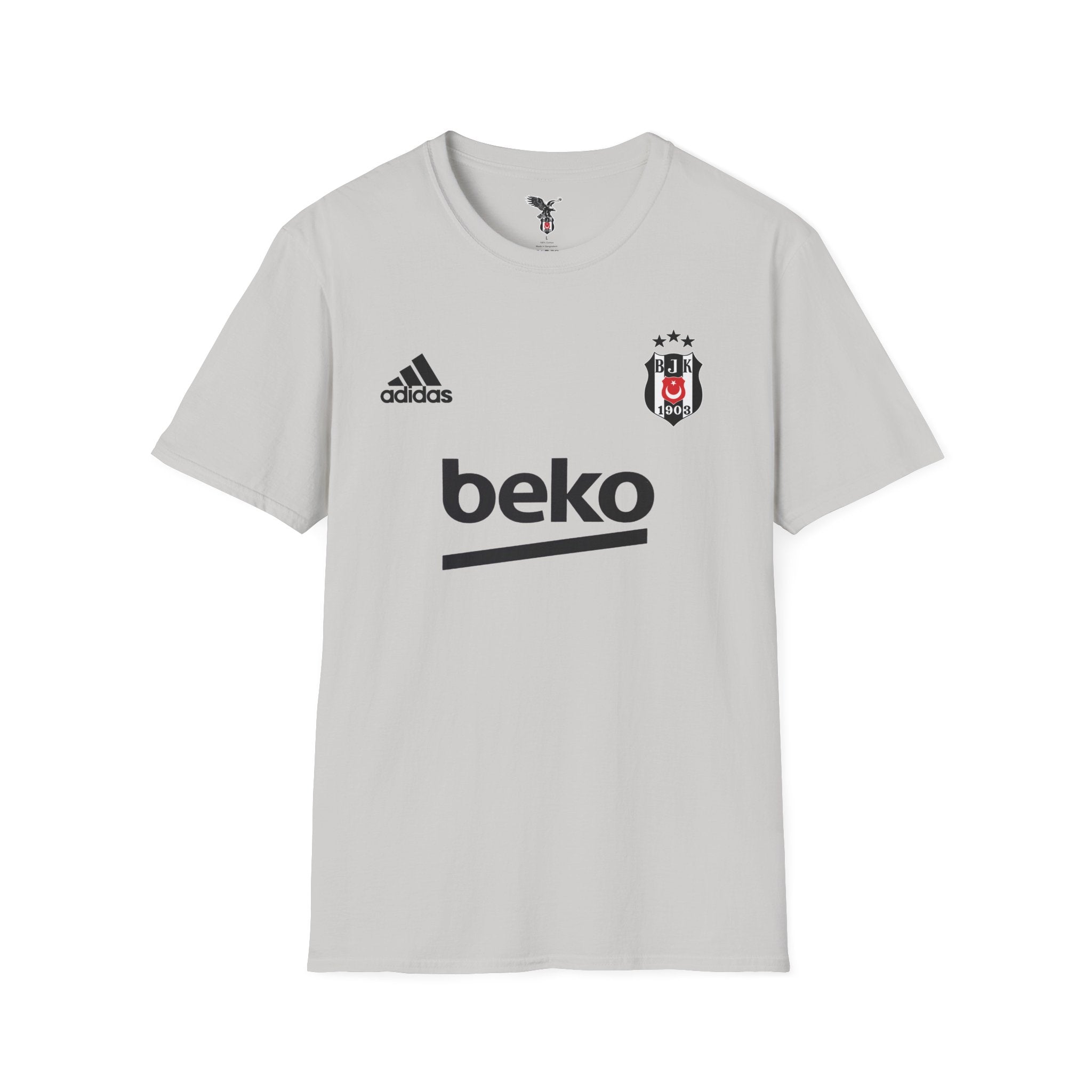Besiktas Eagle T-Shirt  Football Club Crest Tee soccer jersey