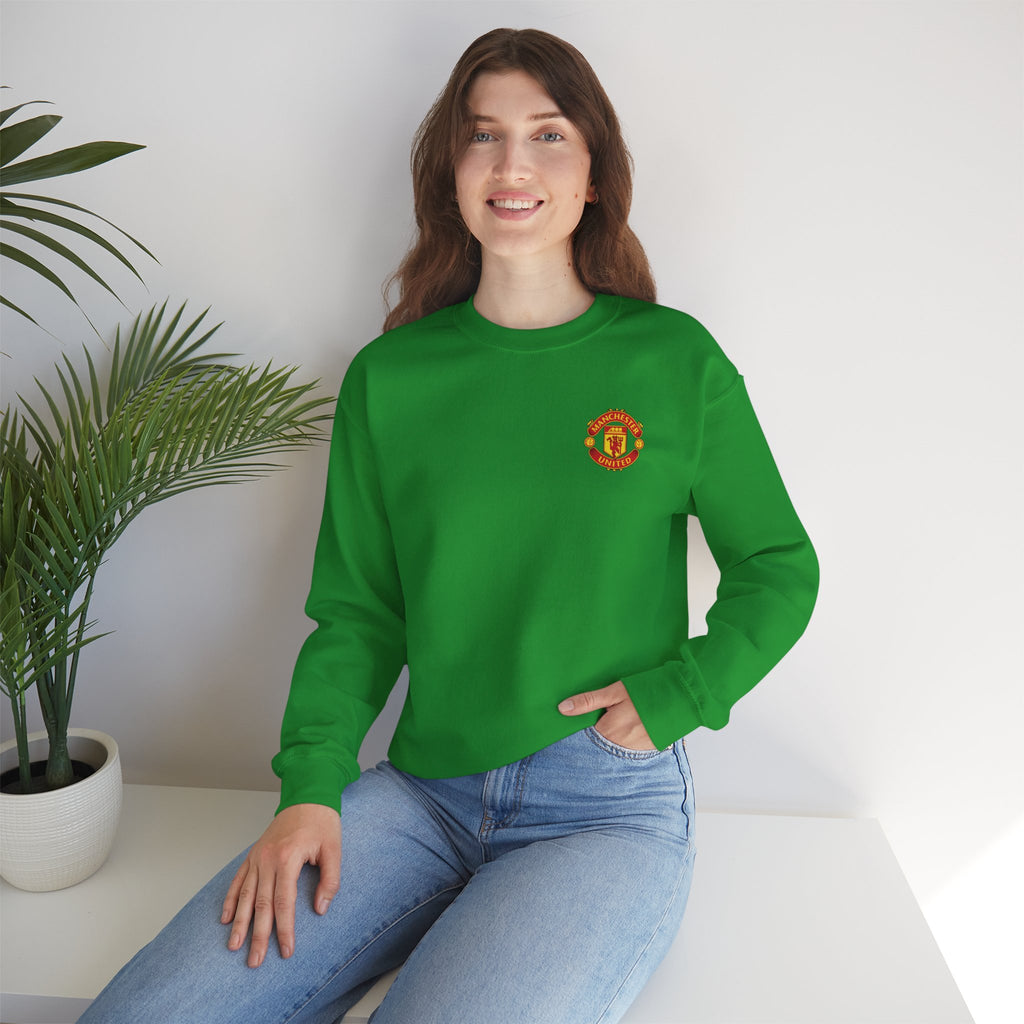 Crewneck Sweatshirt — Manchester United FC Logo Pullover
