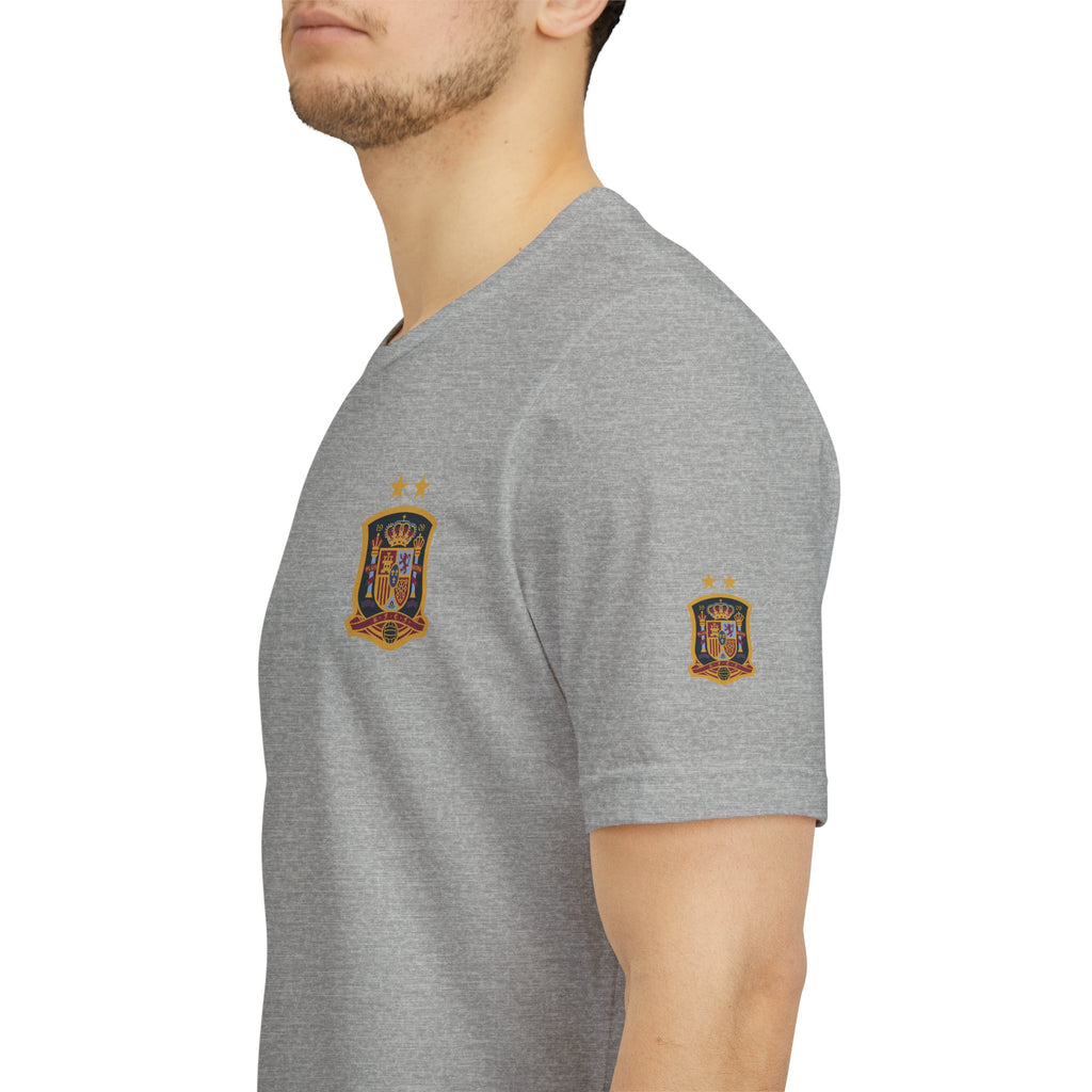 Spain Pride Unisex T-Shirt, Casual Wear, Spain Tee, Travel Souvenir, Sports Fan Gear, Spain Gifts, Cool Summer Shirt