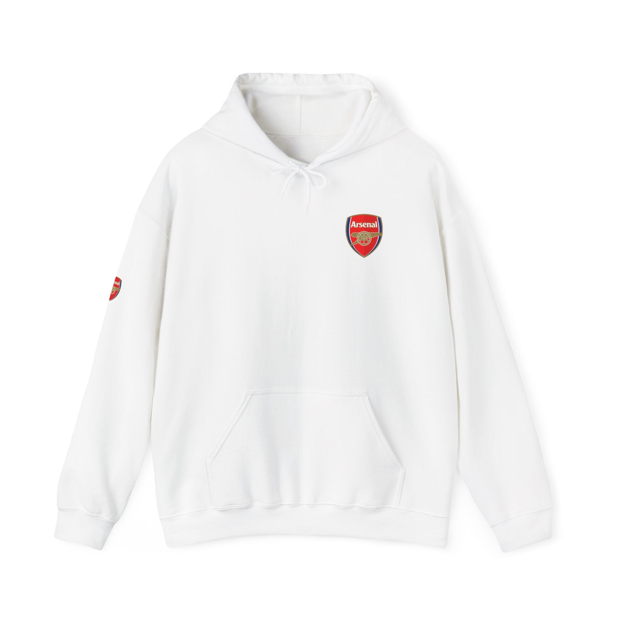 Hoodie  Arsenal FC Crest & Back Text Pullover