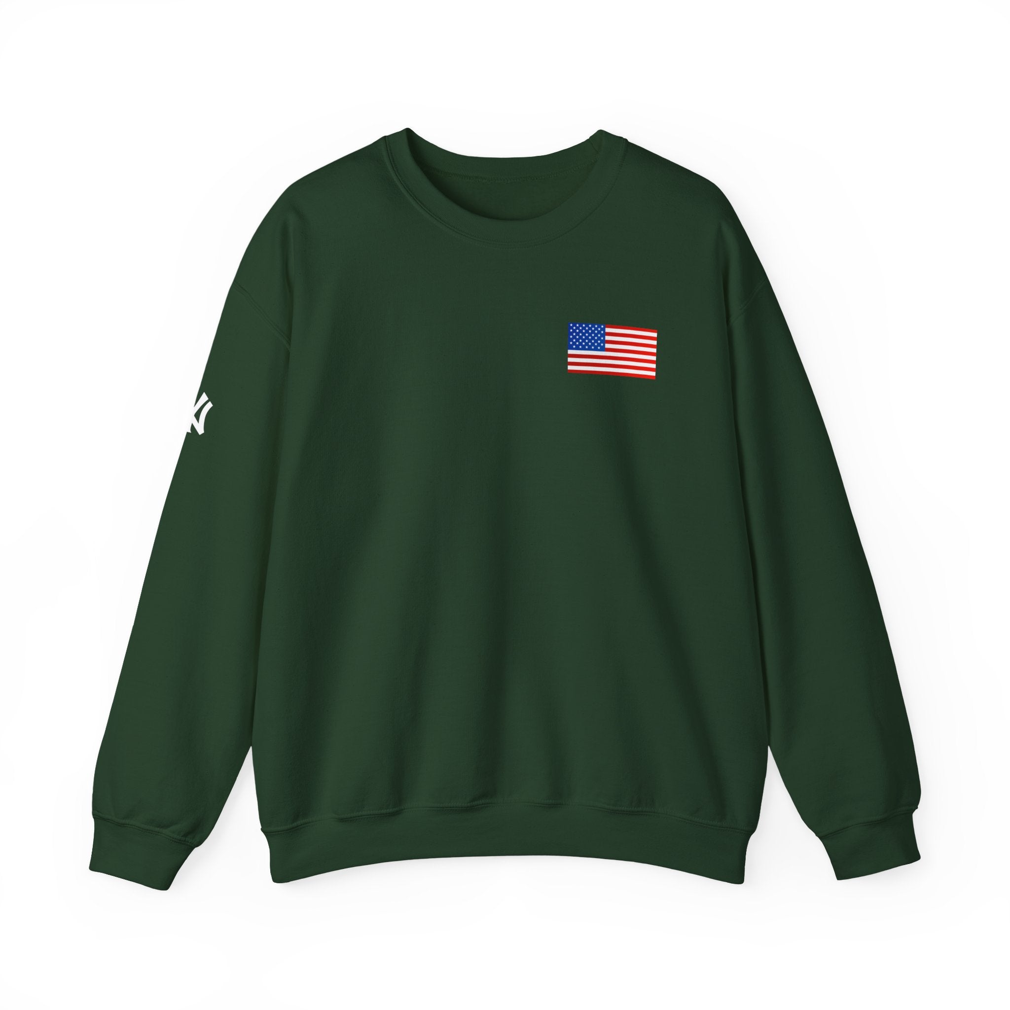 American Flag Sweatshirt | USA Stars Stripes Patriotic Crewneck