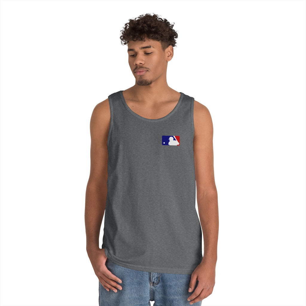 Baseball Glove Tank Top  Vintage Mitt & Ball Graphic