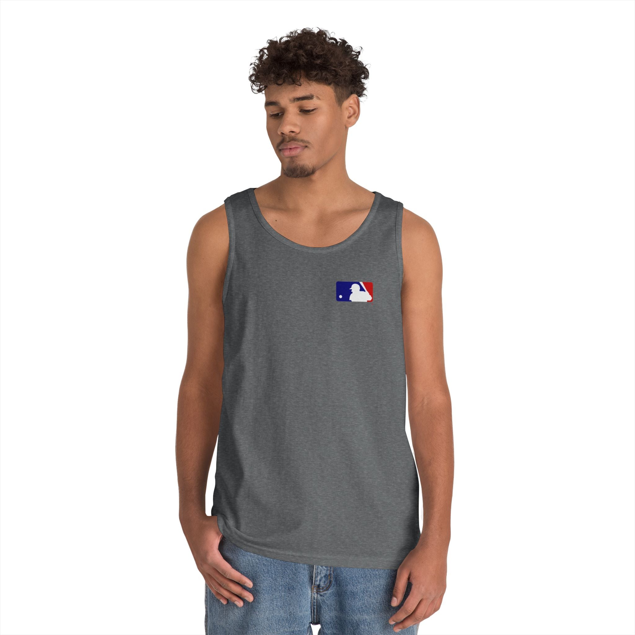 Baseball Glove Tank Top  Vintage Mitt & Ball Graphic