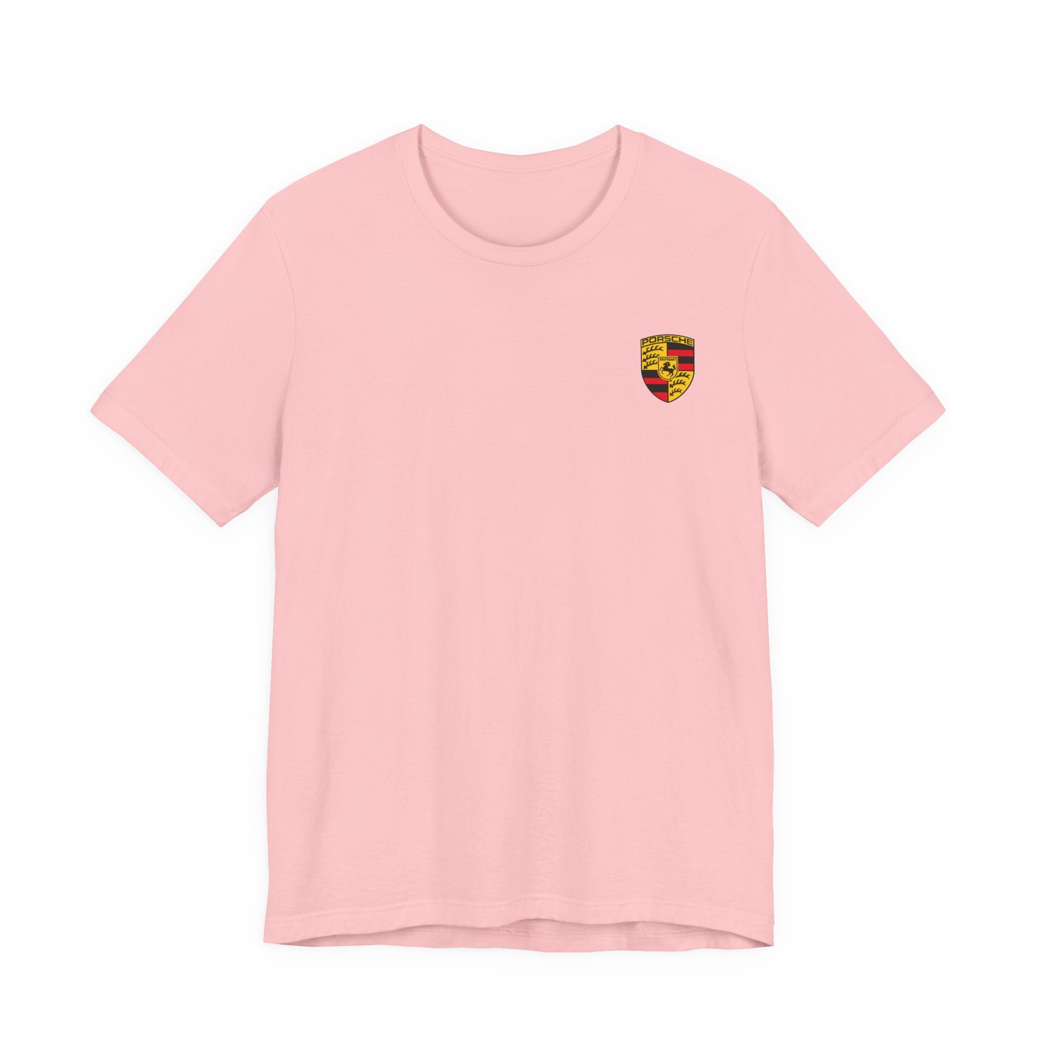 Porsche Crest Tee — Classic Logo Short Sleeve Shirt