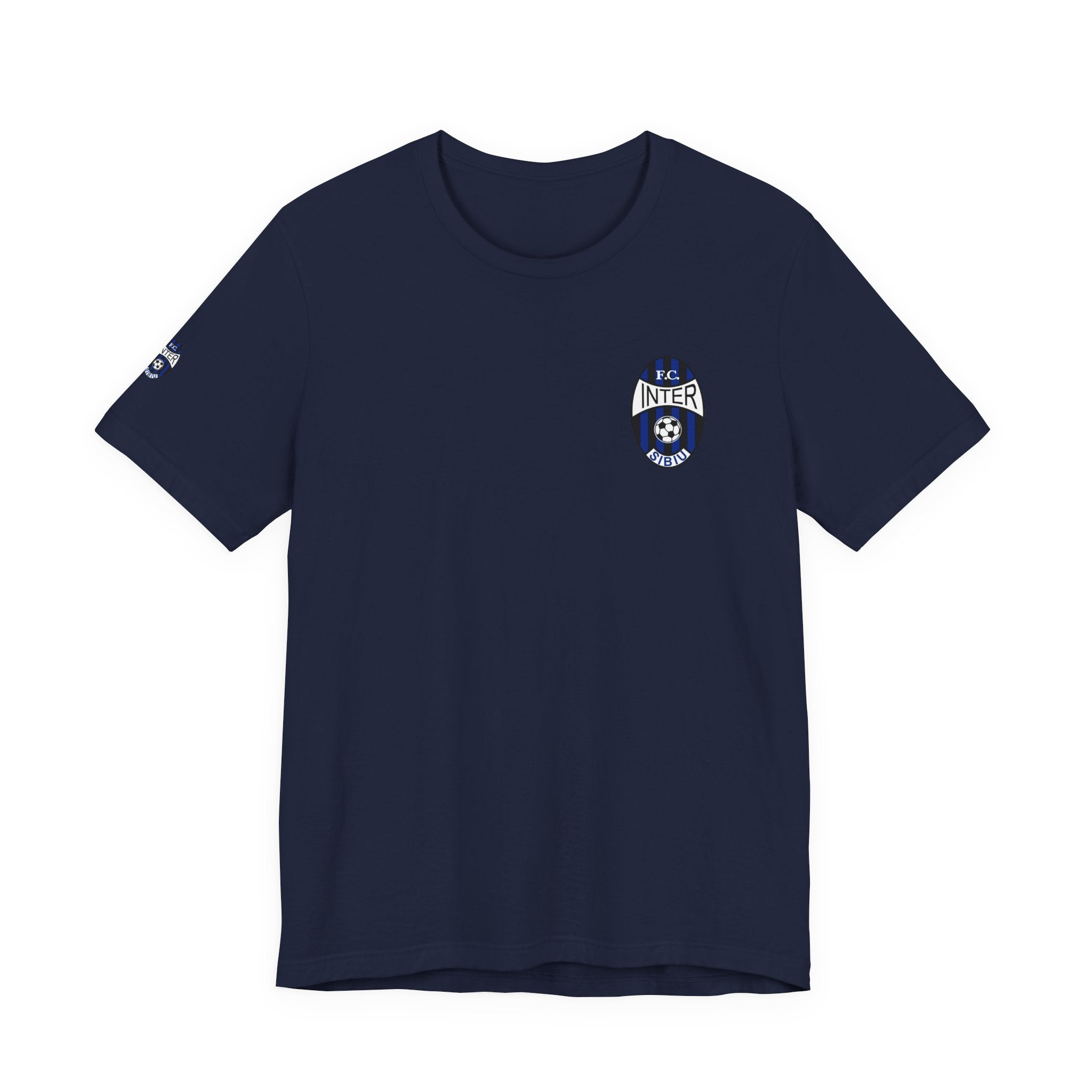 Inter Milan Crest T‑Shirt  Minimal Football Fan Tee
