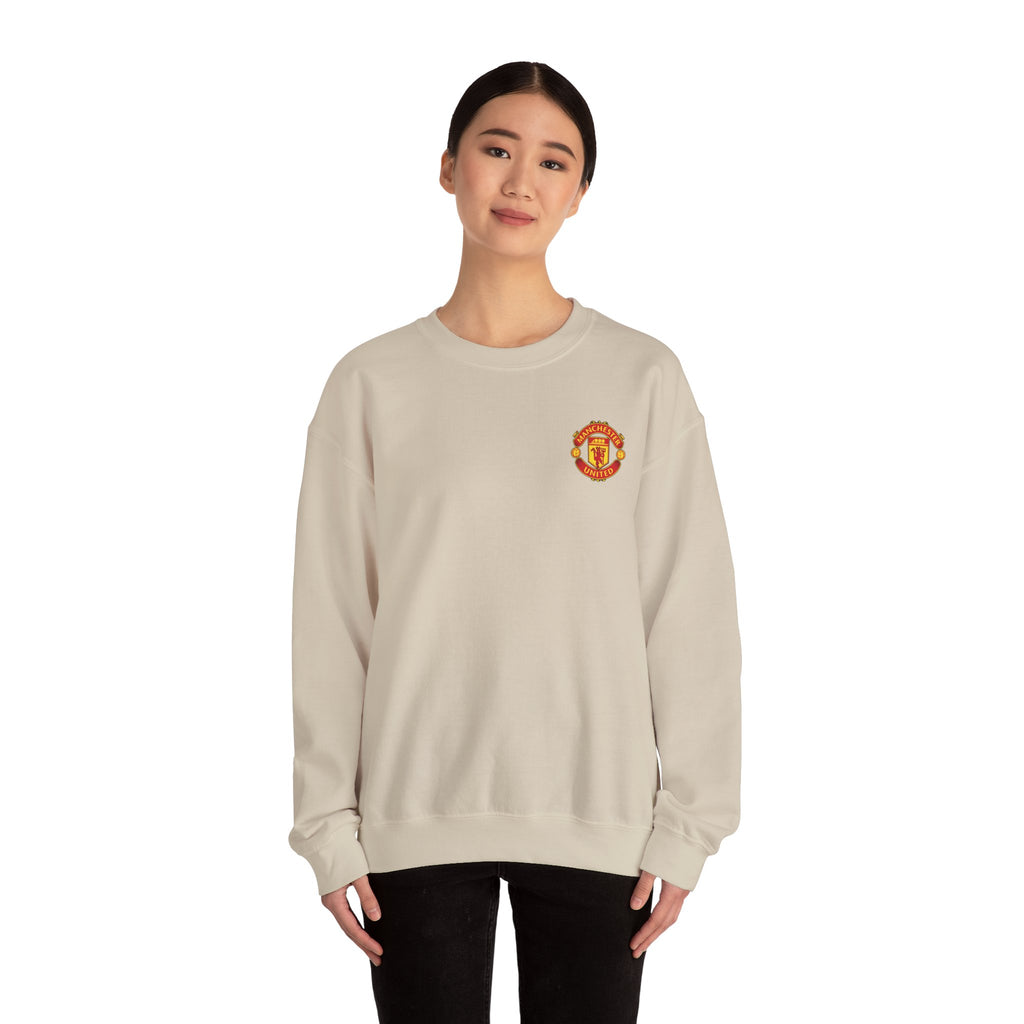 Crewneck Sweatshirt — Manchester United FC Logo Pullover