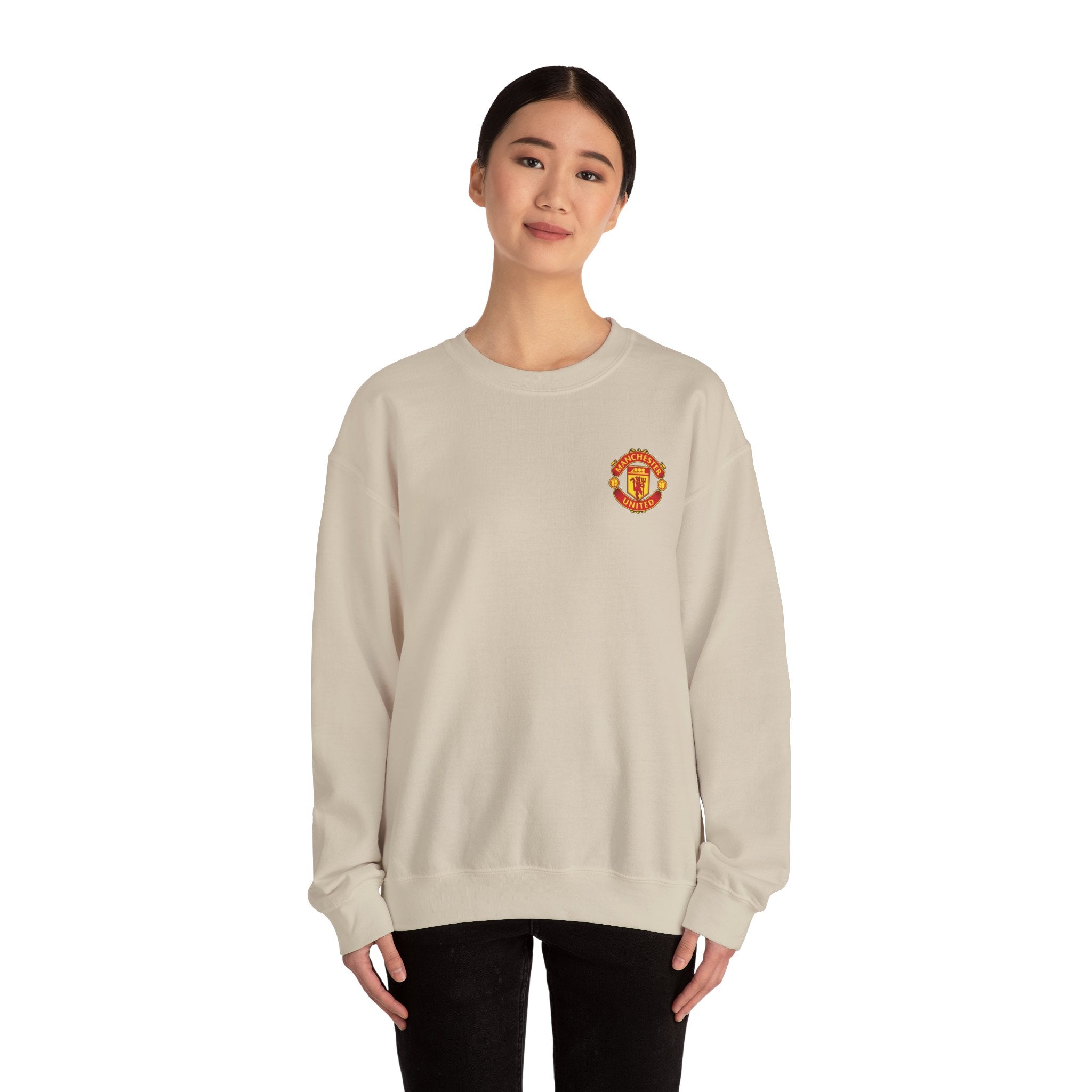 Crewneck Sweatshirt — Manchester United FC Logo Pullover