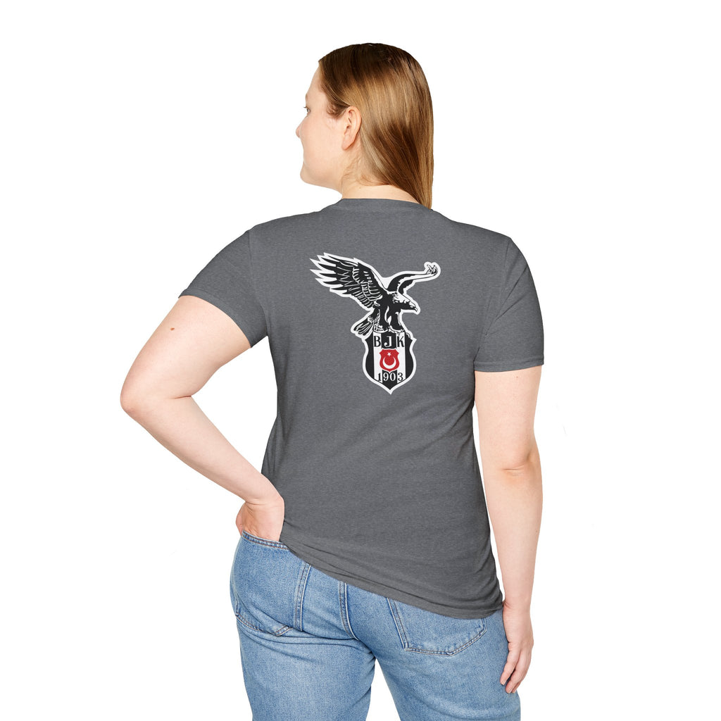 Besiktas Eagle T-Shirt  Football Club Crest Tee soccer jersey