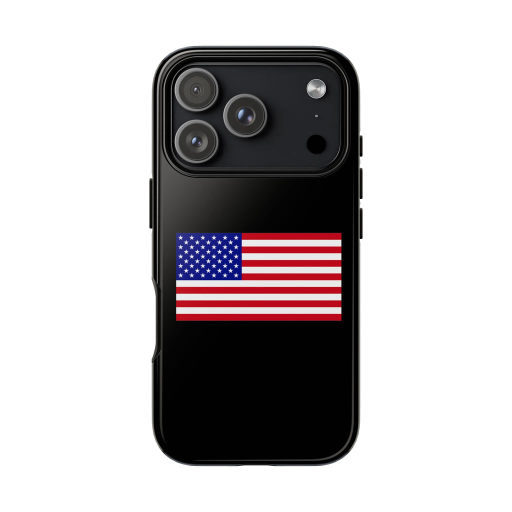 American Flag Phone Case  Patriotic Tough Case for 4th of July & Everyday Protection