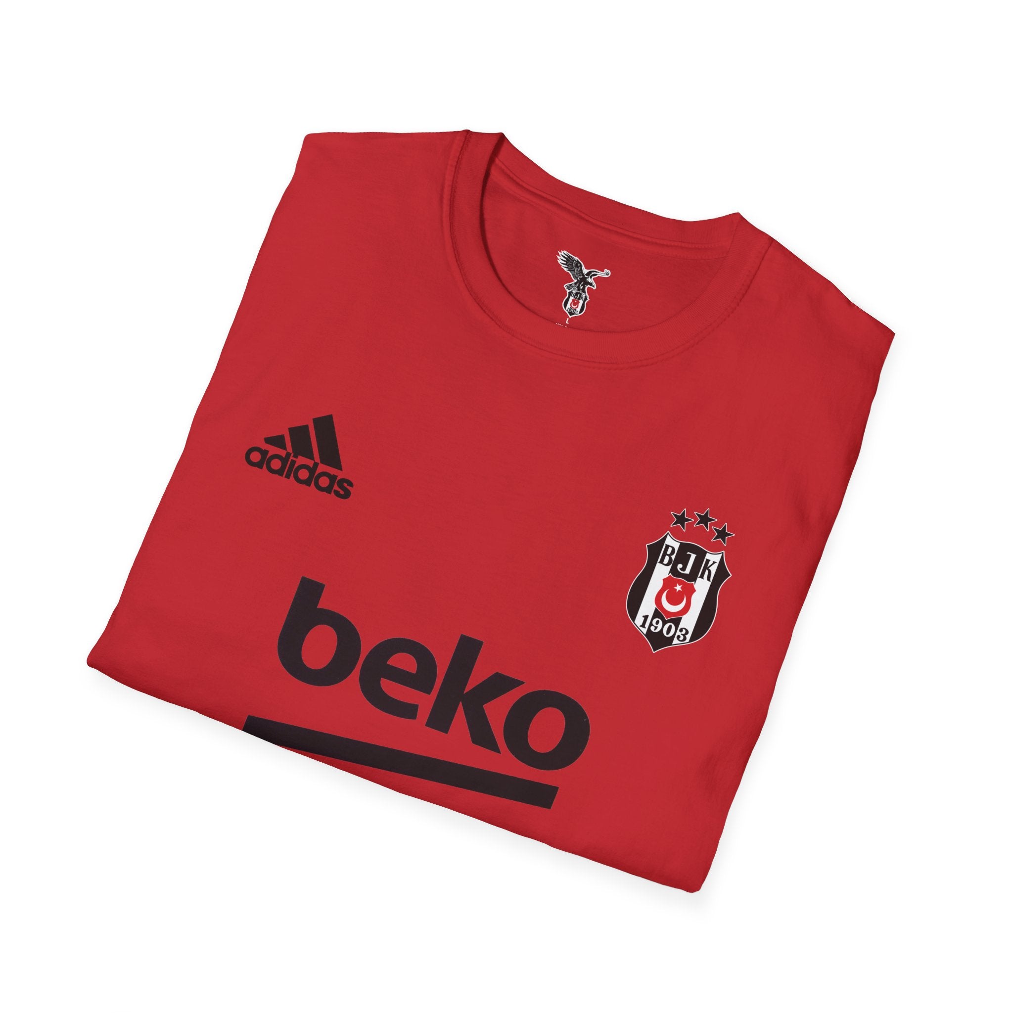 Besiktas Eagle T-Shirt  Football Club Crest Tee soccer jersey