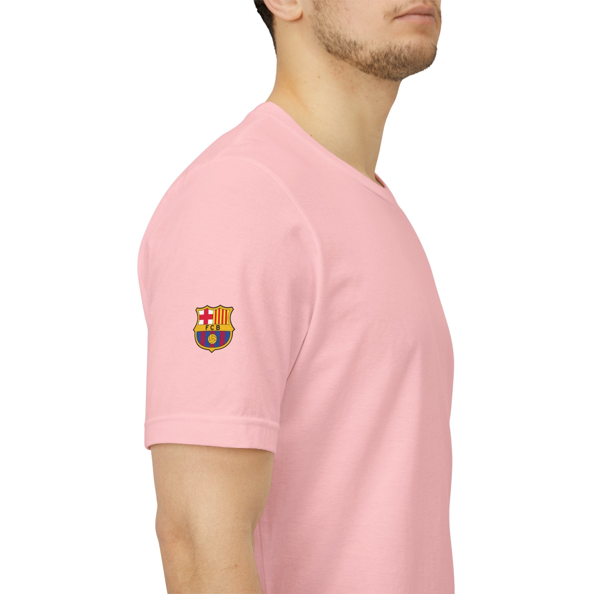 Barcelona Crest T‑Shirt  Minimal Football Fan Tee
