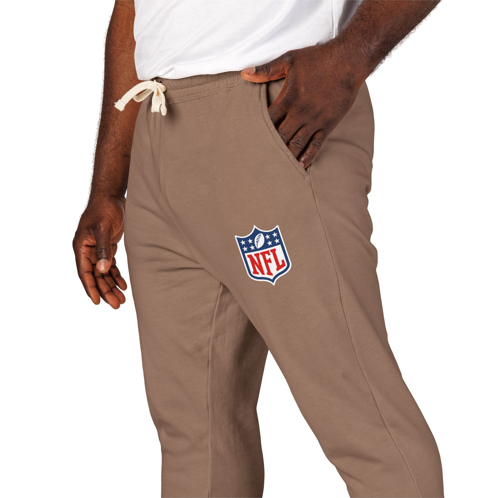 NFL Logo Fleece Sweatpants  Garment-Dyed Joggers