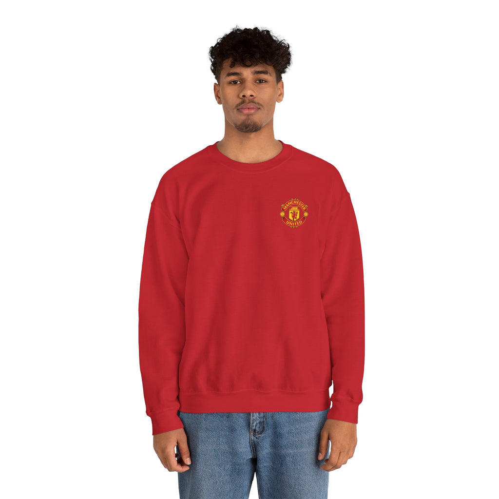 Crewneck Sweatshirt — Manchester United FC Logo Pullover
