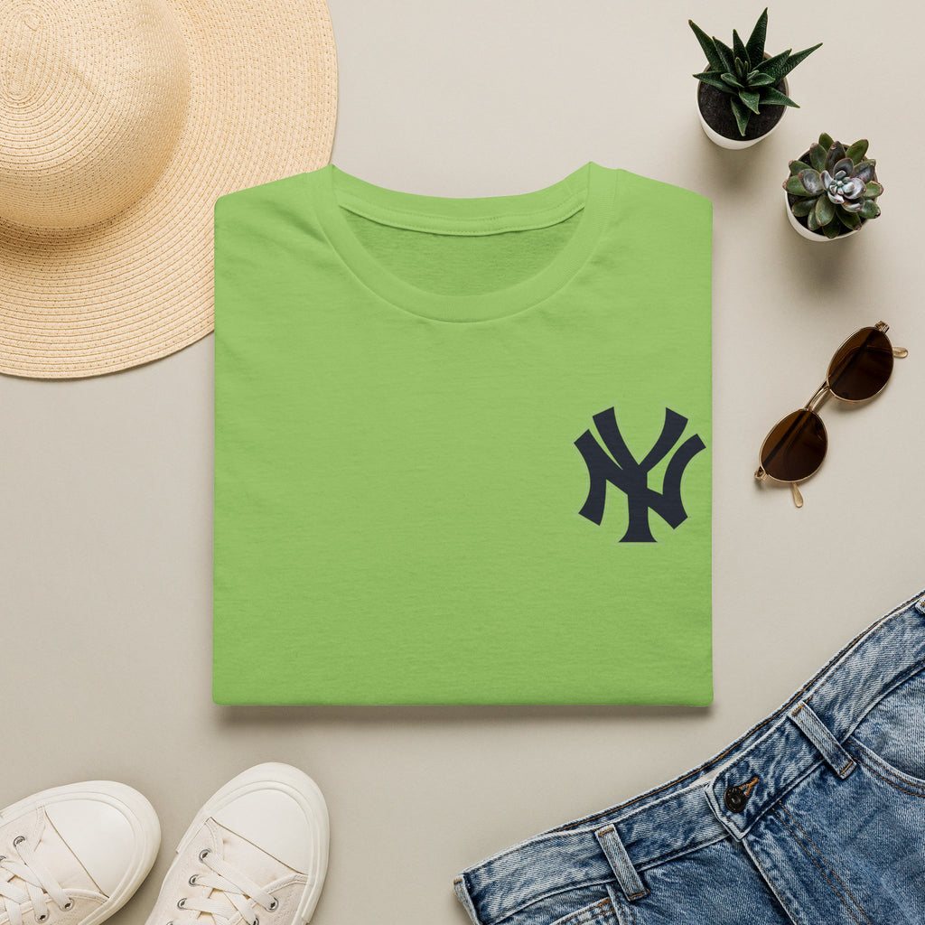 NY Logo T-Shirt | Minimal Baseball Graphic Tee