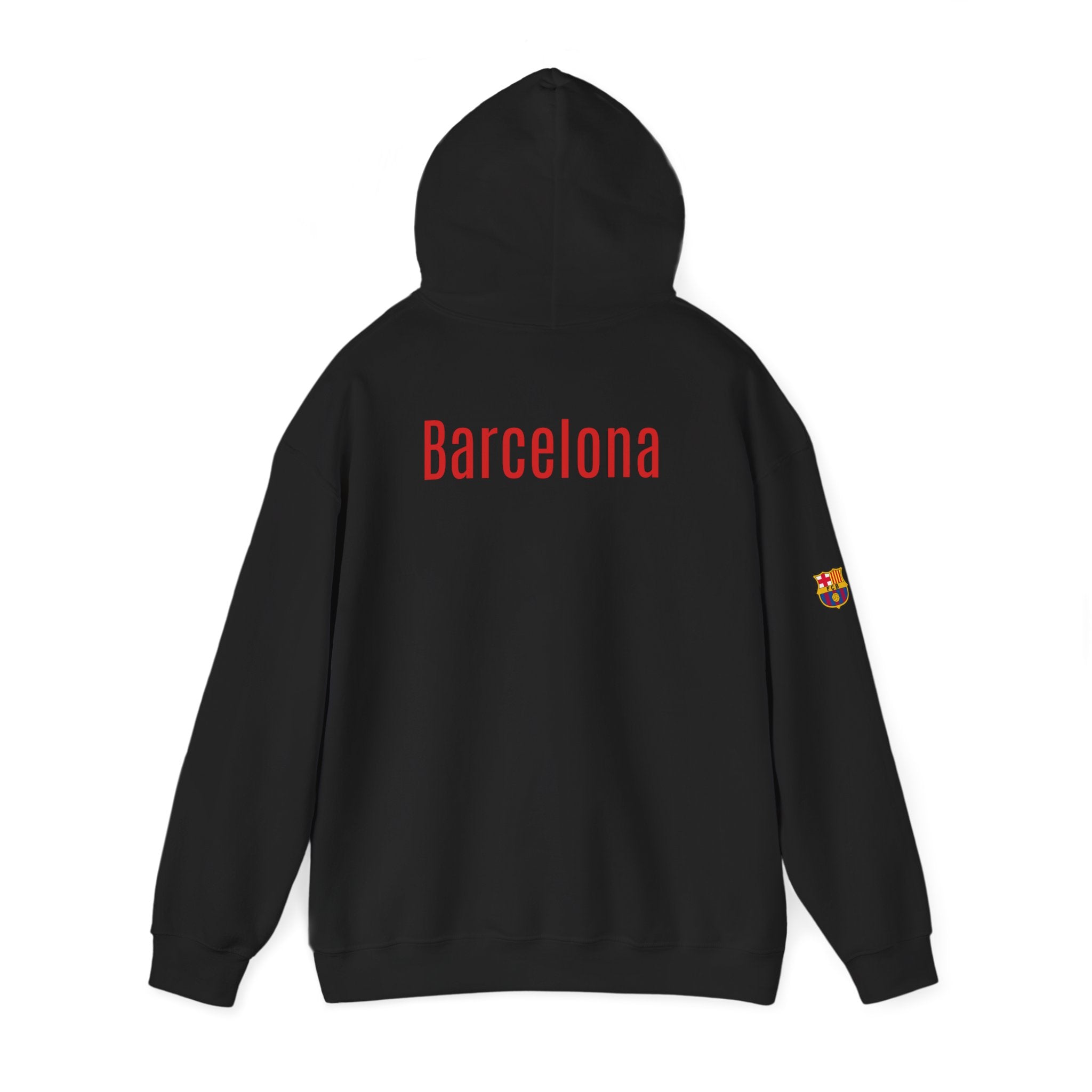 Hoodie  Barcelona Crest Hoodie with Small Badge
