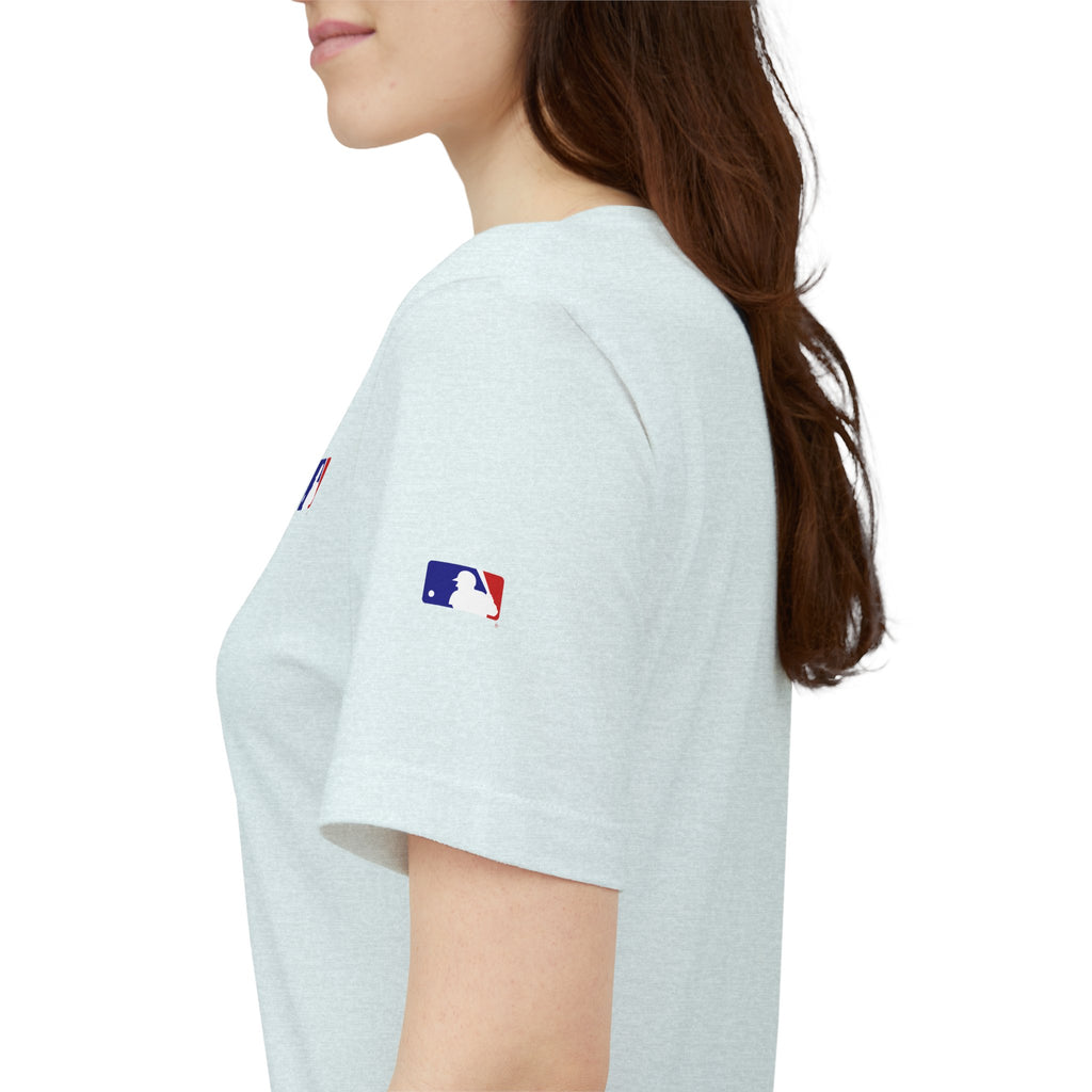 Baseball Logo T-Shirt  Minimal Chest Patch Tee