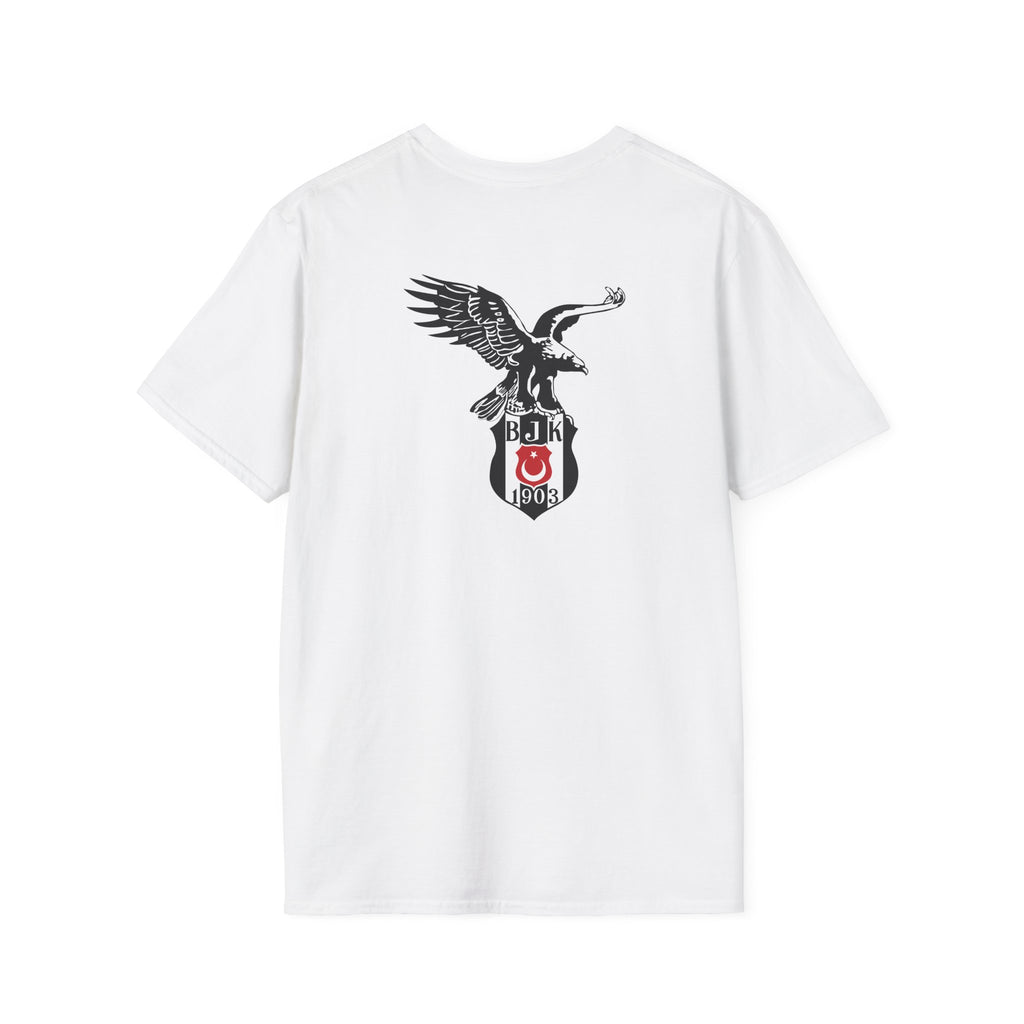 Besiktas Eagle T-Shirt  Football Club Crest Tee soccer jersey