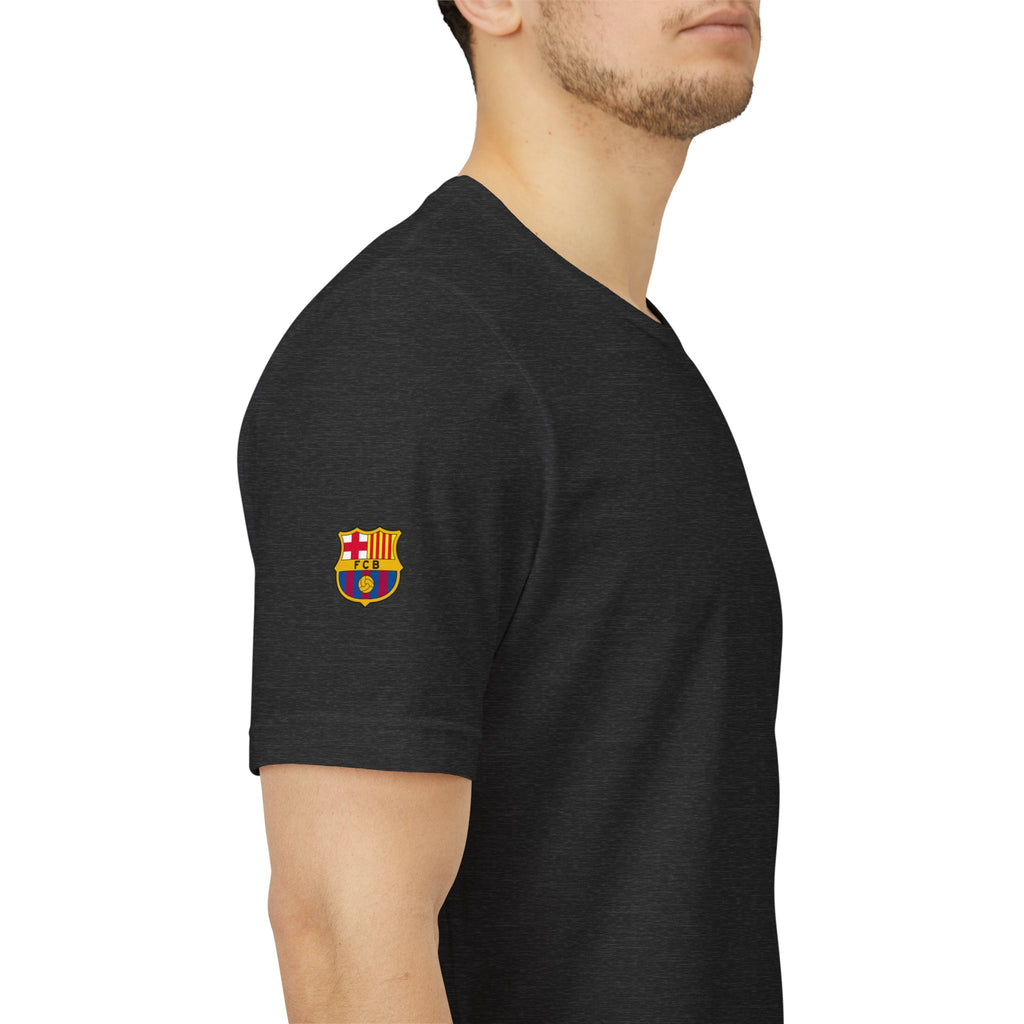 Barcelona Crest T‑Shirt  Minimal Football Fan Tee