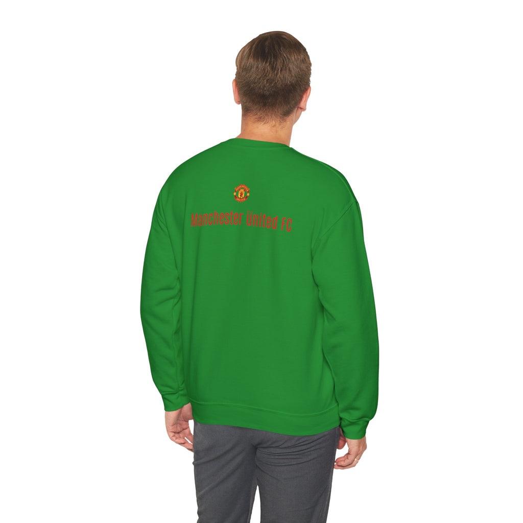 Crewneck Sweatshirt — Manchester United FC Logo Pullover