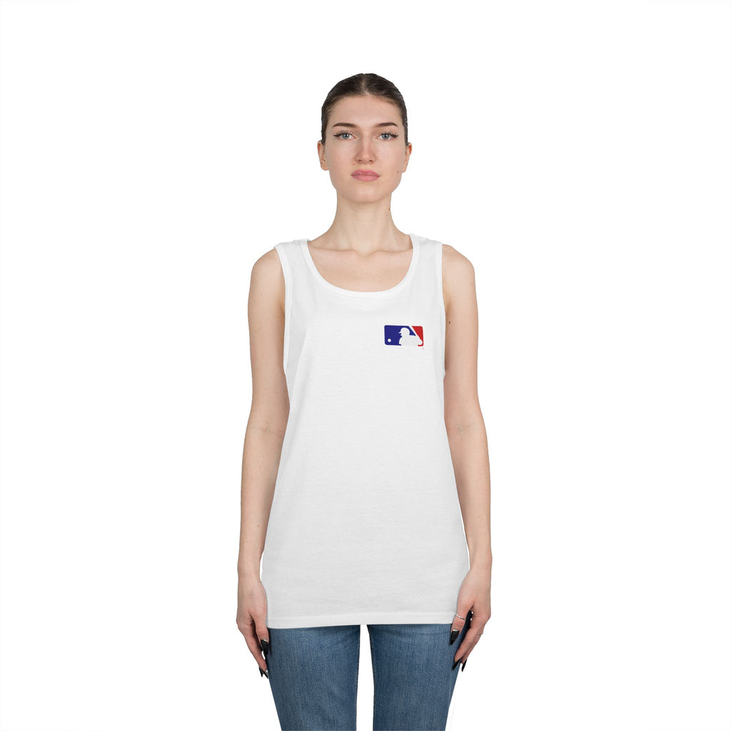 Baseball Glove Tank Top  Vintage Mitt & Ball Graphic