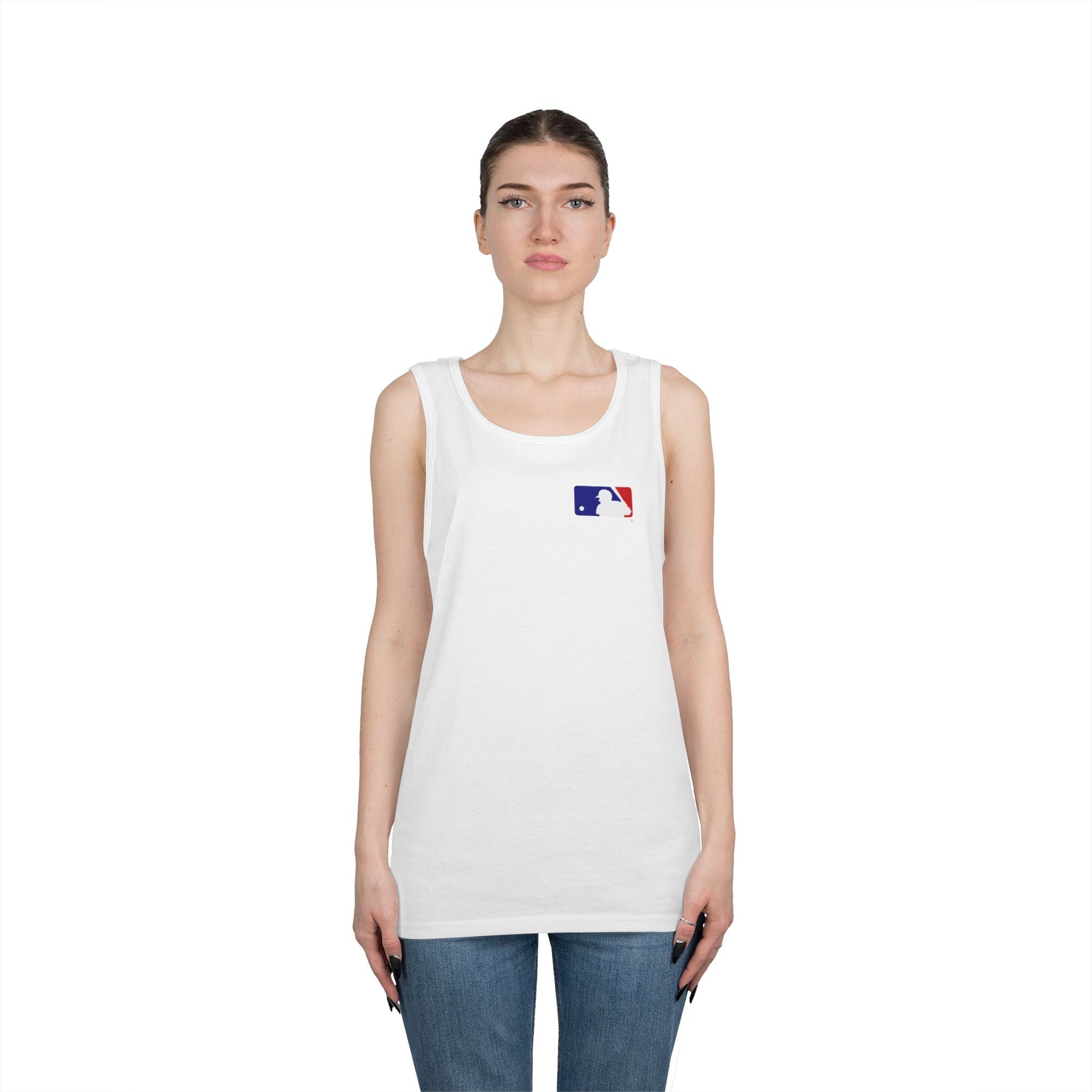 Baseball Glove Tank Top  Vintage Mitt & Ball Graphic