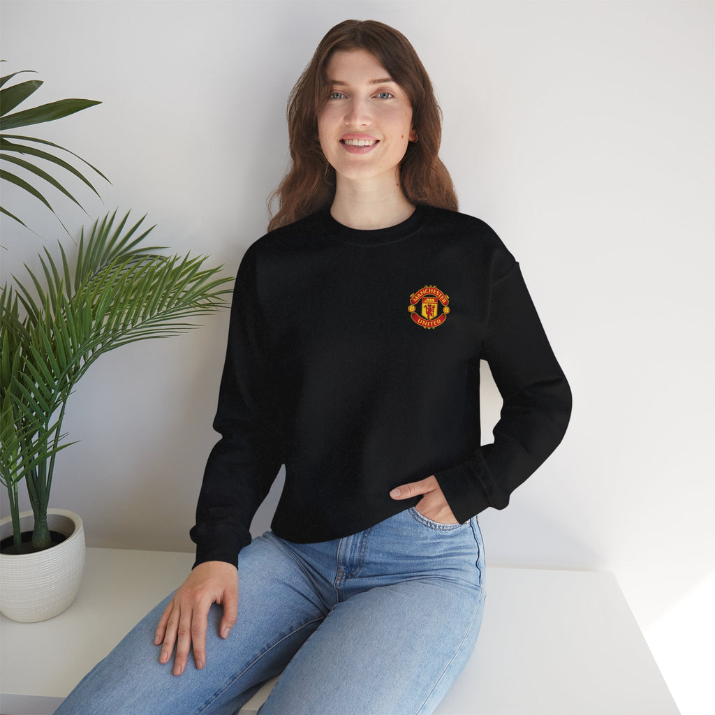 Crewneck Sweatshirt — Manchester United FC Logo Pullover