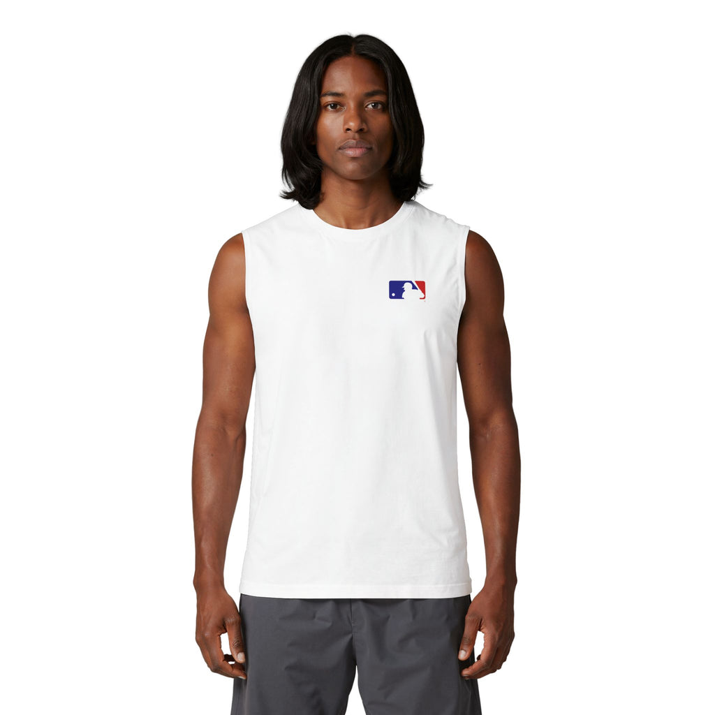 Baseball Logo Muscle Tank  MLB Inspired Sleeveless Tee