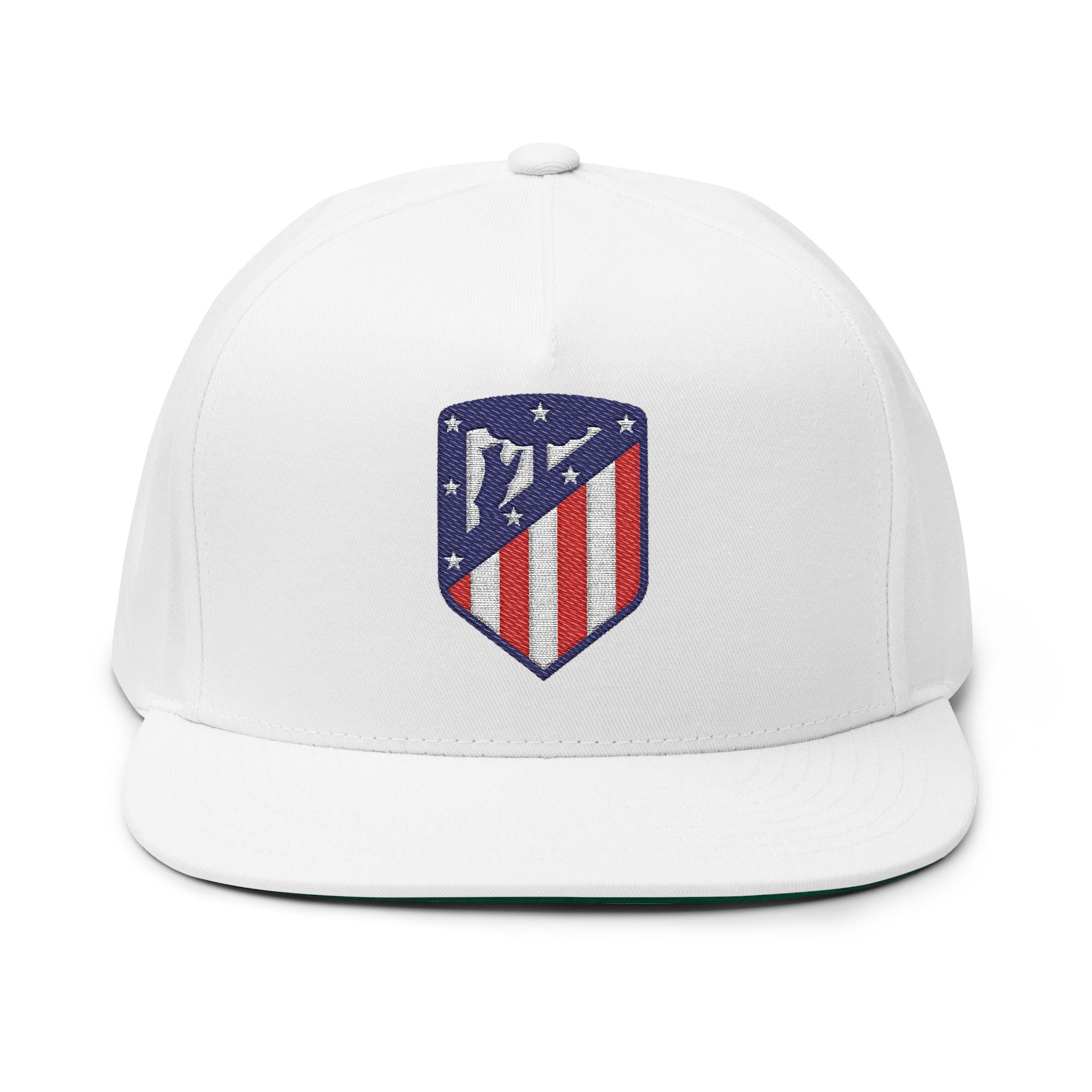 Atlatico Madrid Embroidered Flat Bill Cap