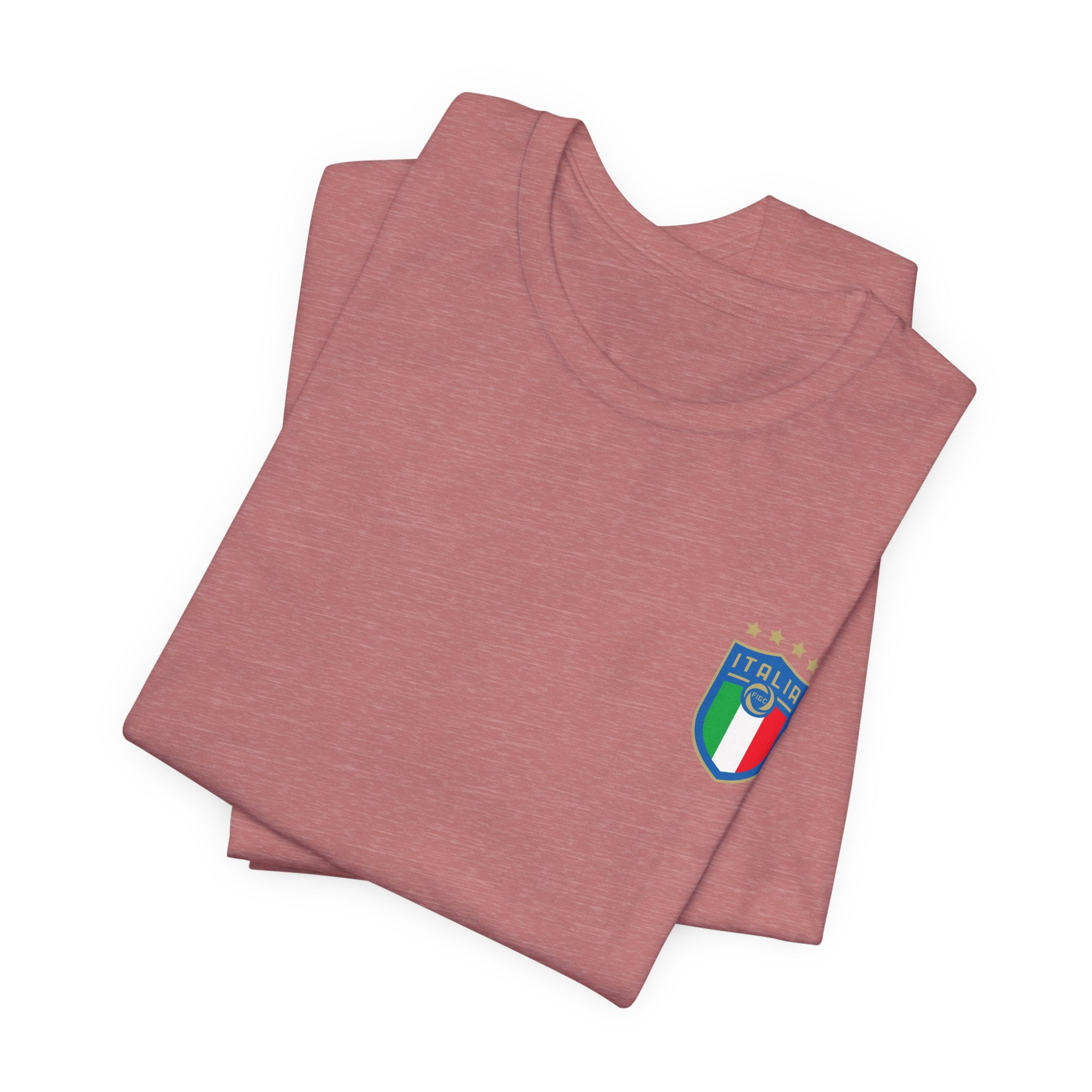 Italy Crest Tee  Italian Flag Shield T-Shirt