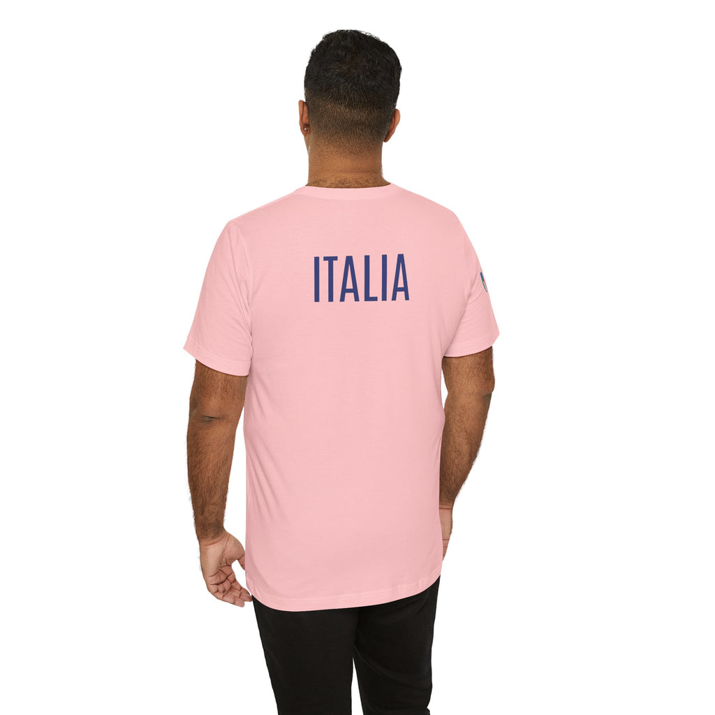 Italy Crest Tee  Italian Flag Shield T-Shirt