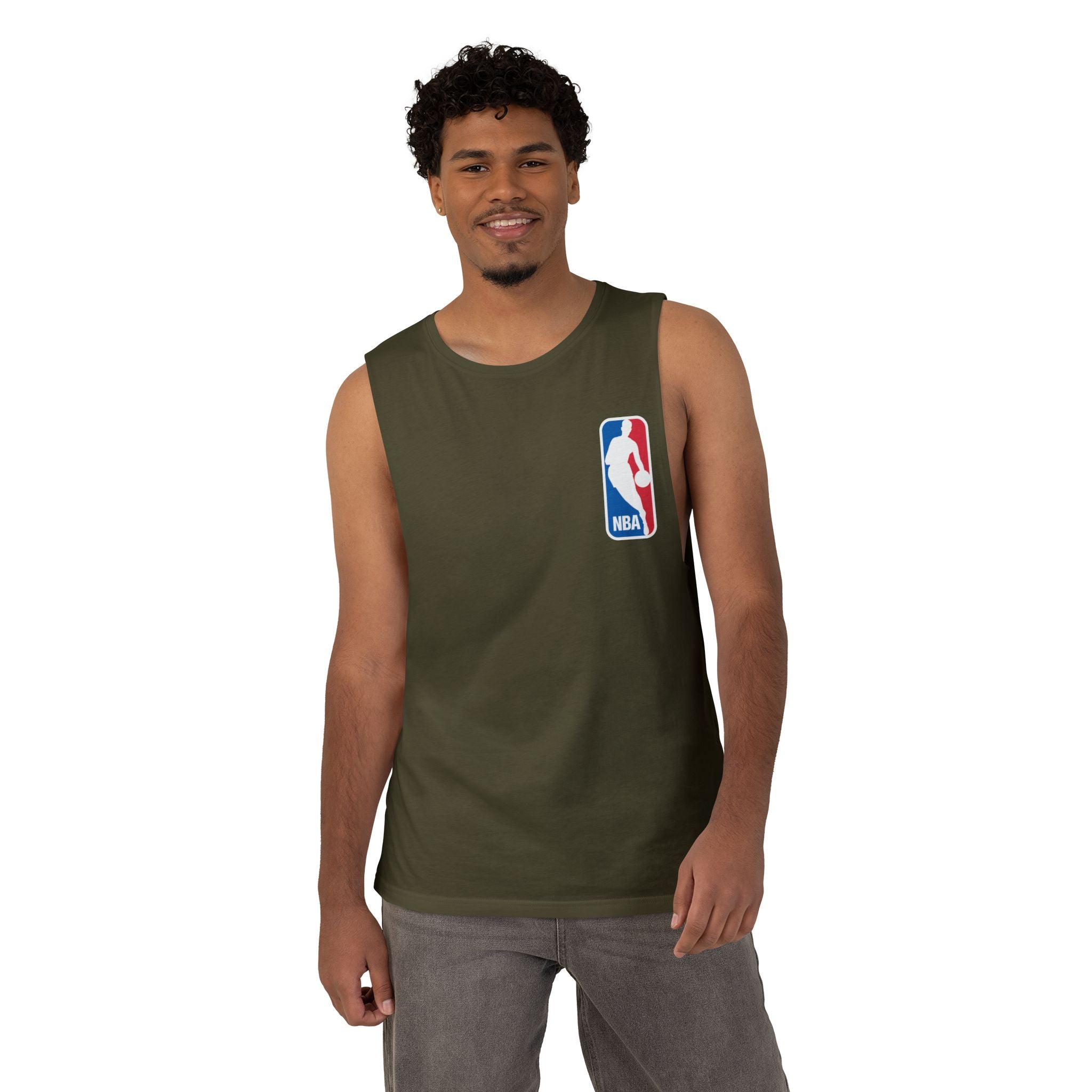 NBA Logo Tank Top | Basketball Sleeveless Shirt