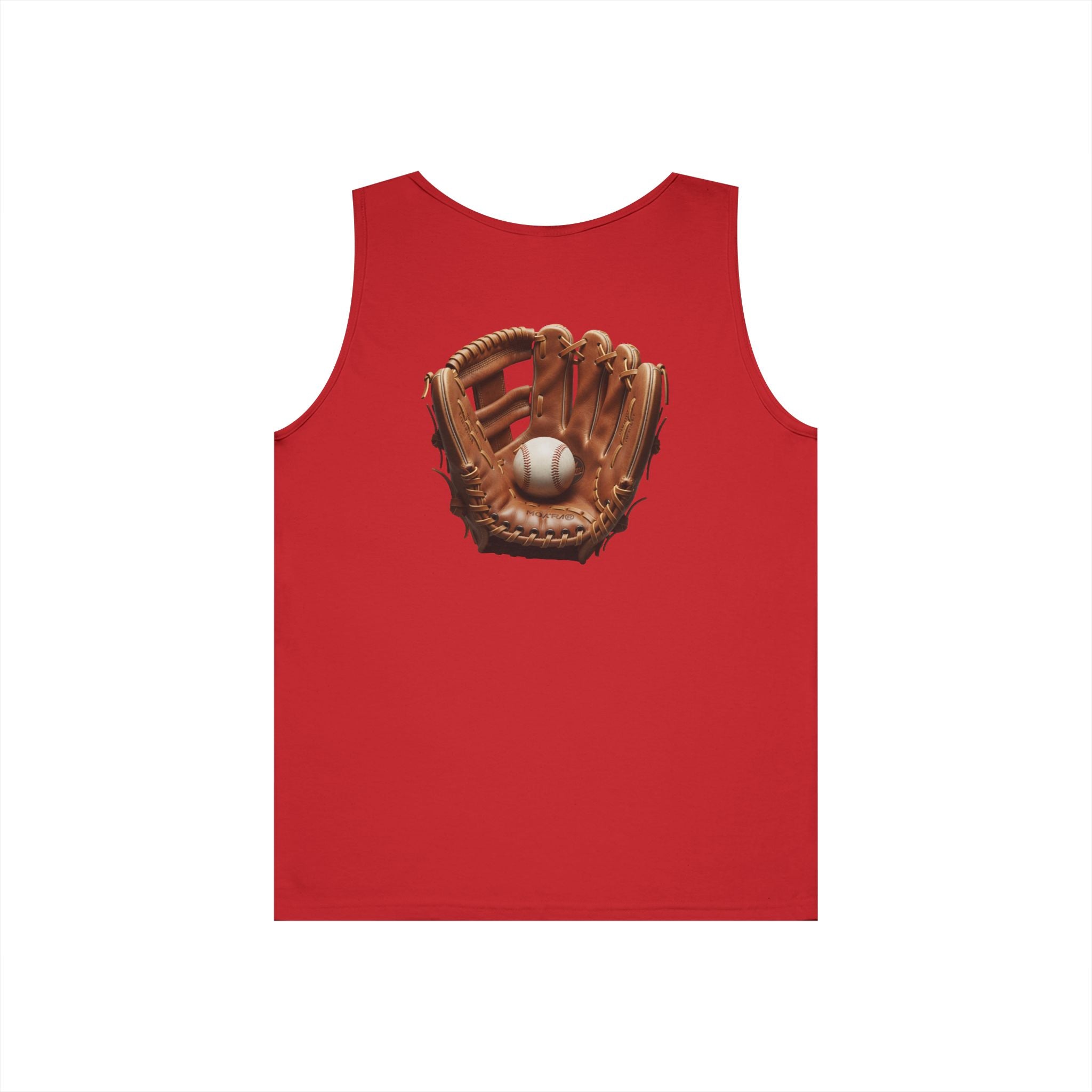 Baseball Glove Tank Top  Vintage Mitt & Ball Graphic