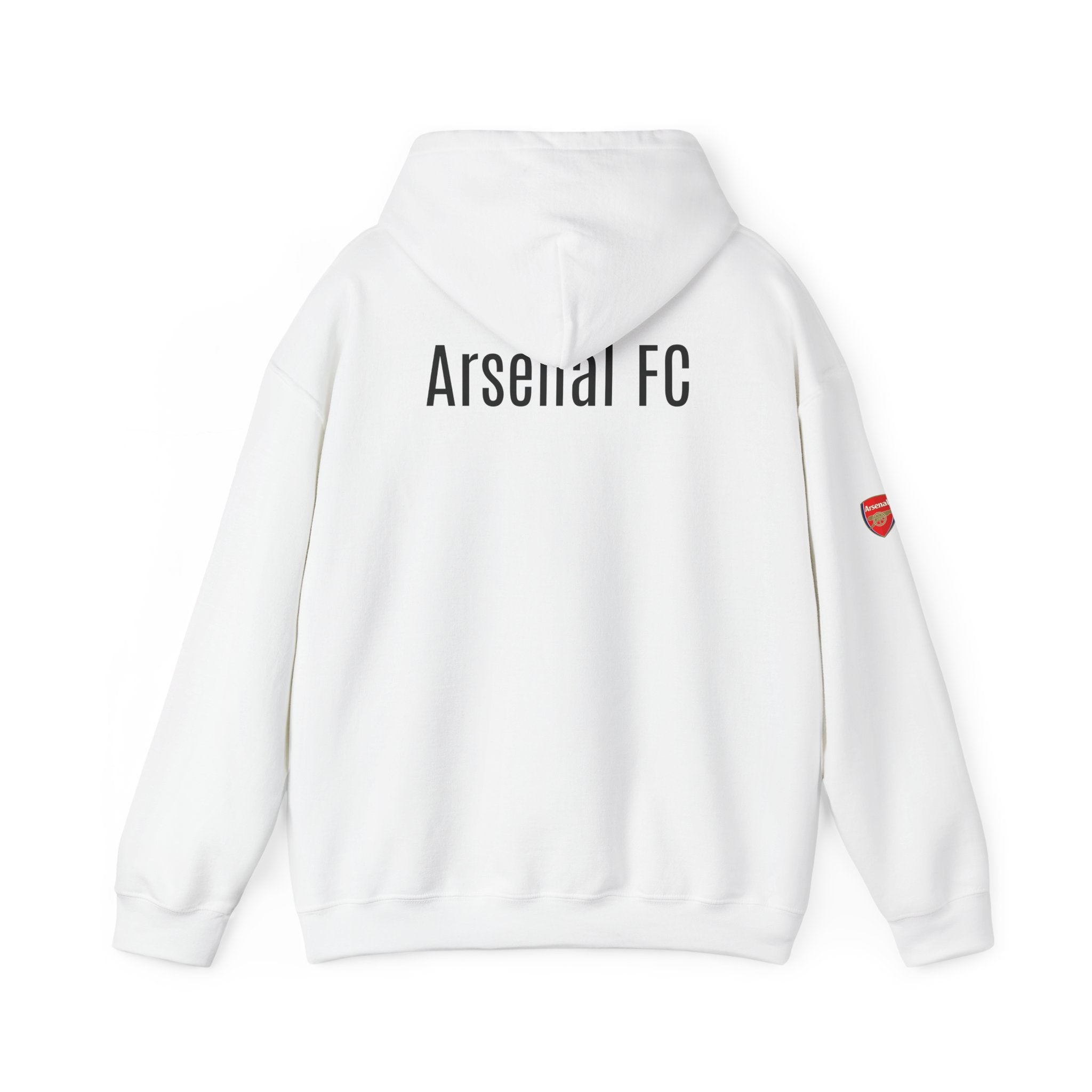 Hoodie  Arsenal FC Crest & Back Text Pullover