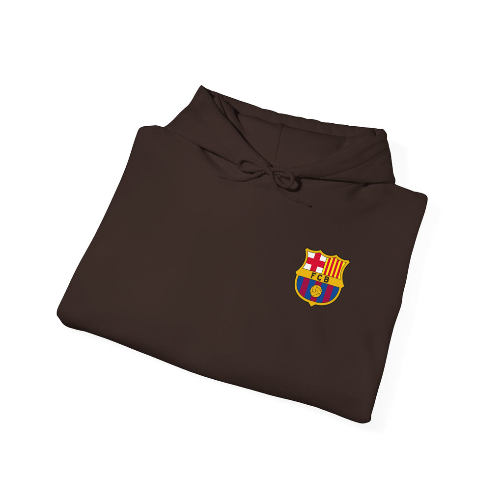 Hoodie  Barcelona Crest Hoodie with Small Badge