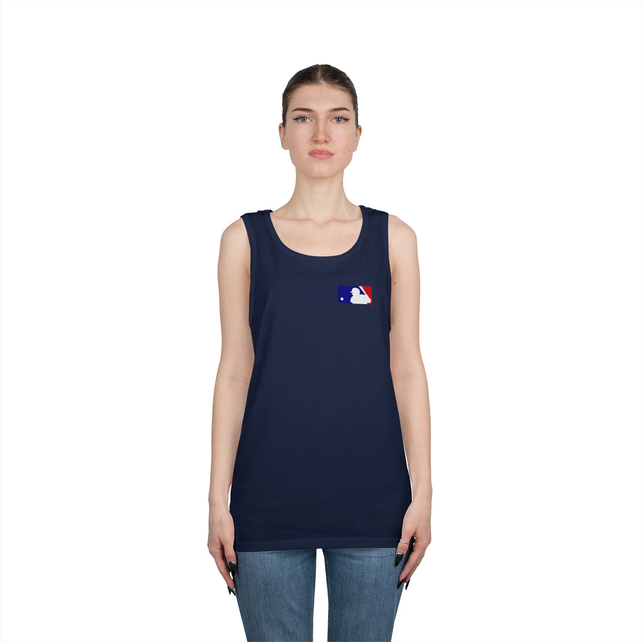 Baseball Glove Tank Top  Vintage Mitt & Ball Graphic