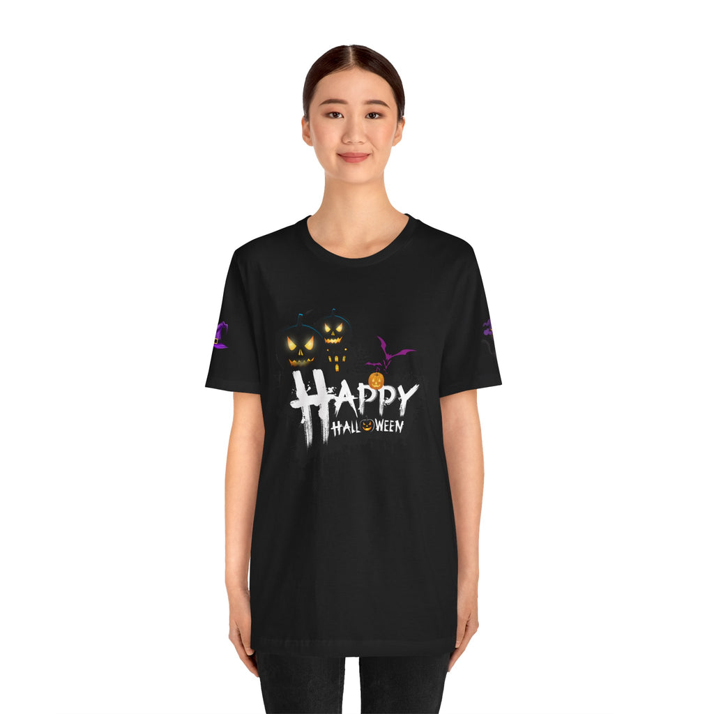 Happy Halloween Pumpkins T‑Shirt