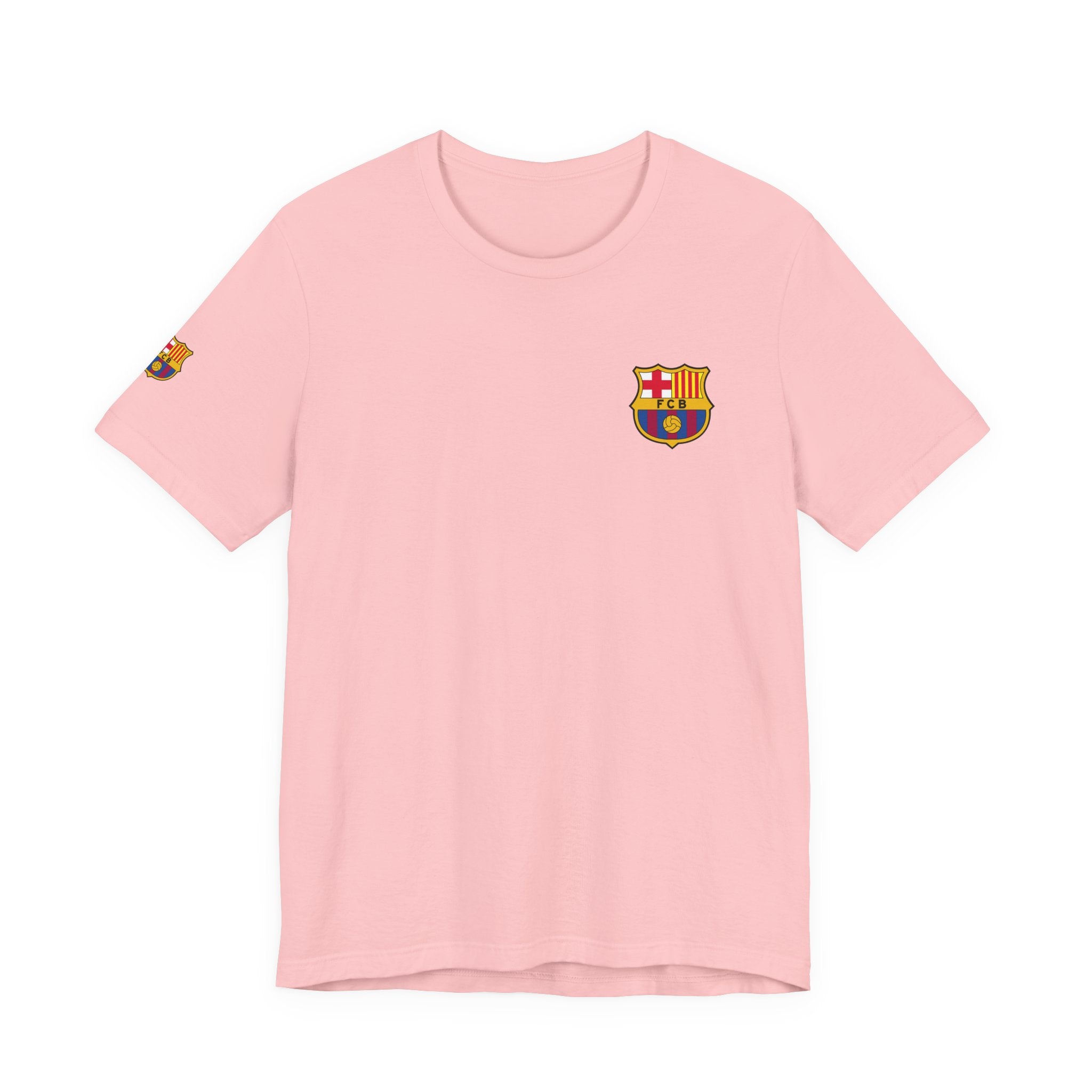 Barcelona Crest T‑Shirt  Minimal Football Fan Tee